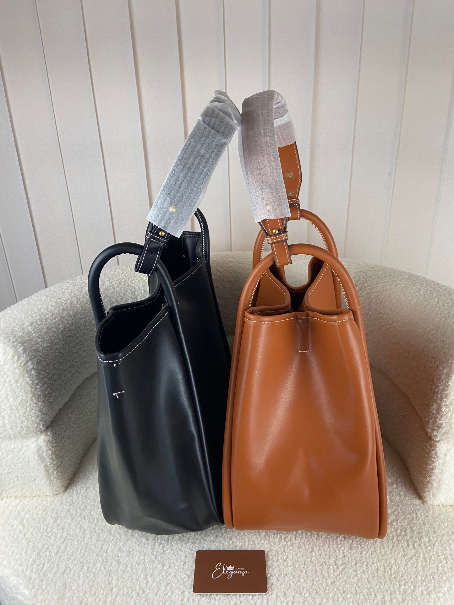 C&K Tubular Slouchy Tote Bag