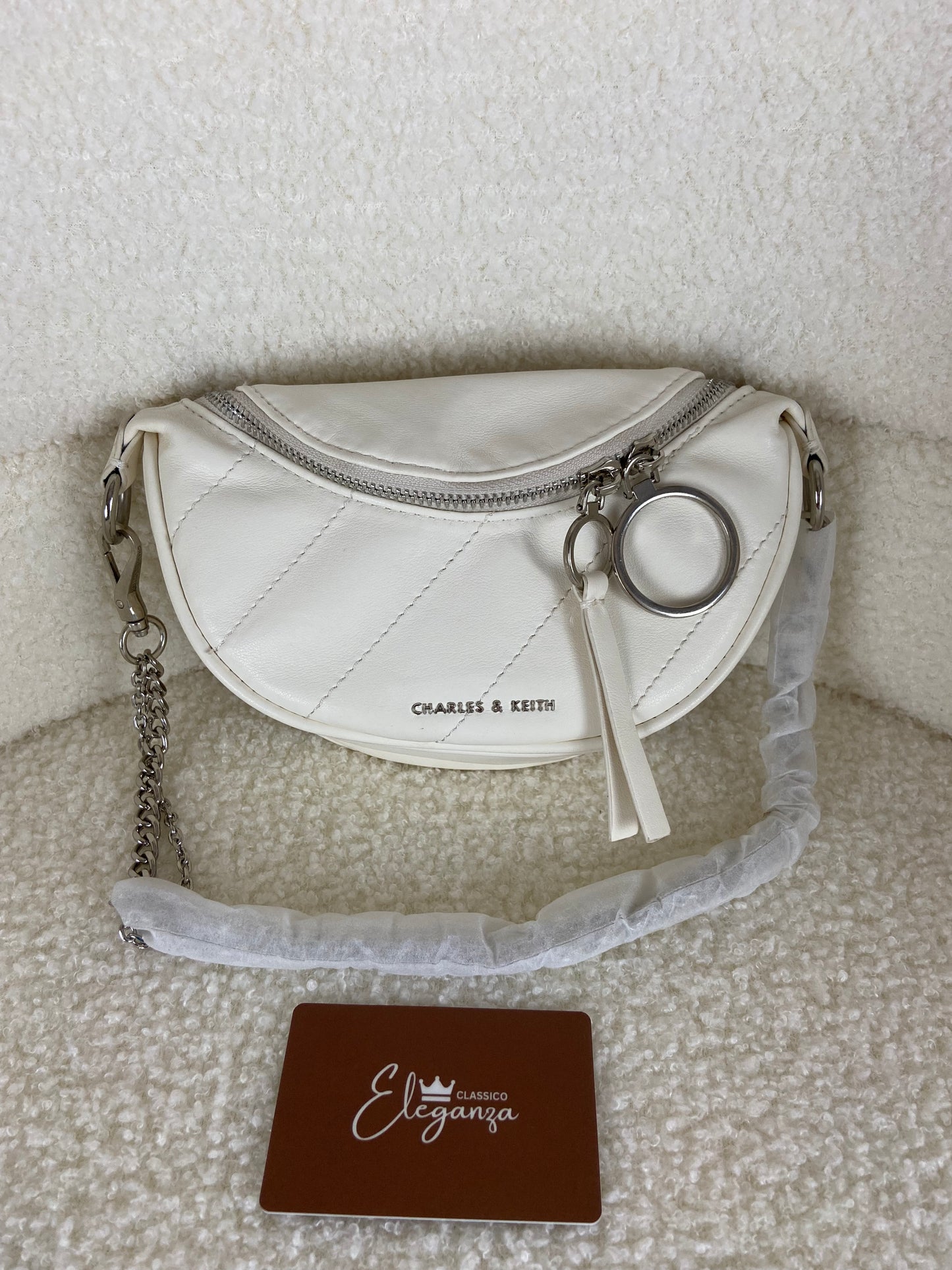 C&K Philomena Half-Moon Crossbody Bag