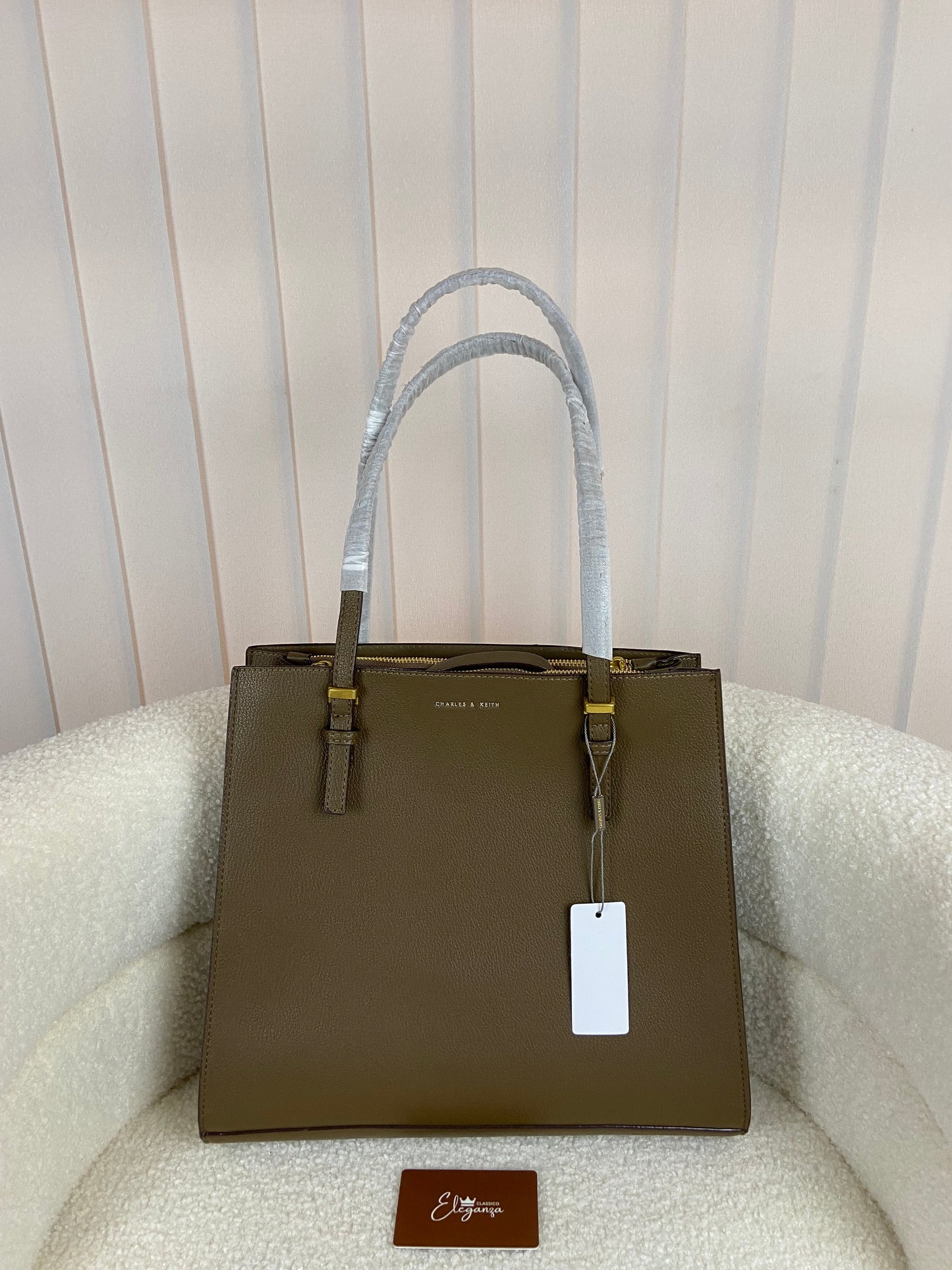 C&K Large Double Handle Tote Bag