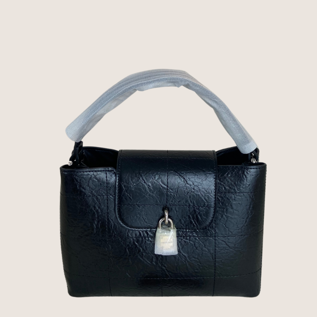 C&K Suki Crinkle-Effect Top Handle Bag