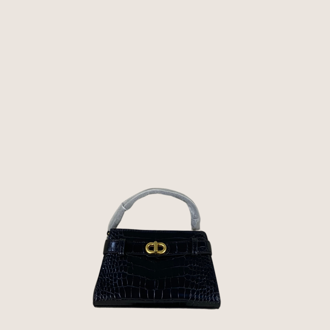 C&K Aubrielle Croc-Effect Top Handle Bag