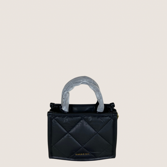 C&K Quilted Double Handle Tote Bag