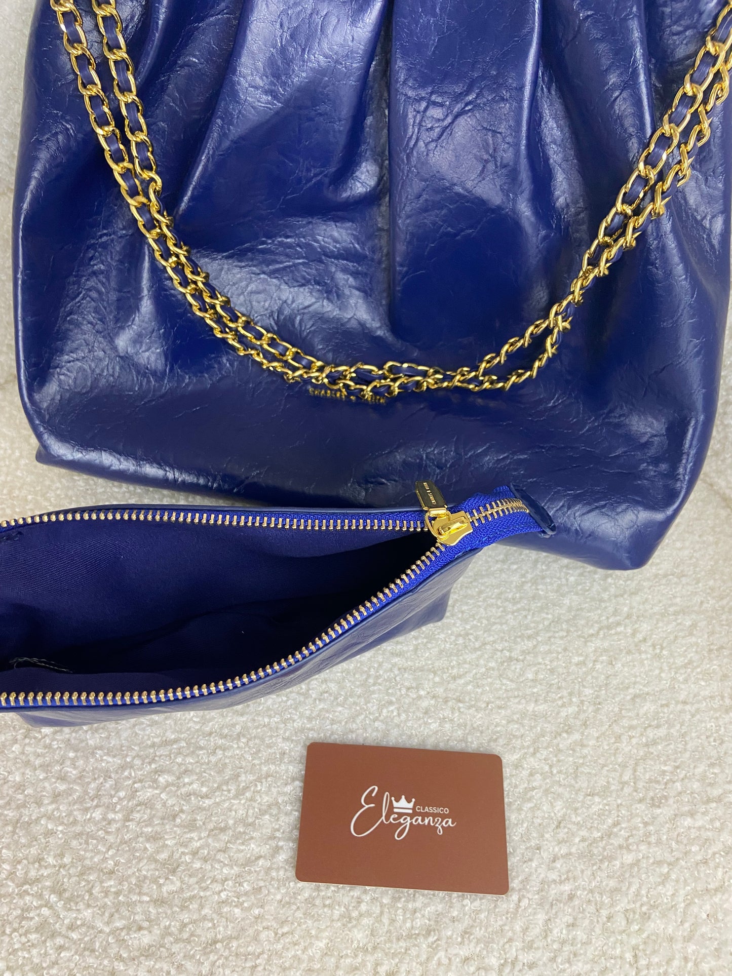 C&K Duo Double Chain Hobo Bag