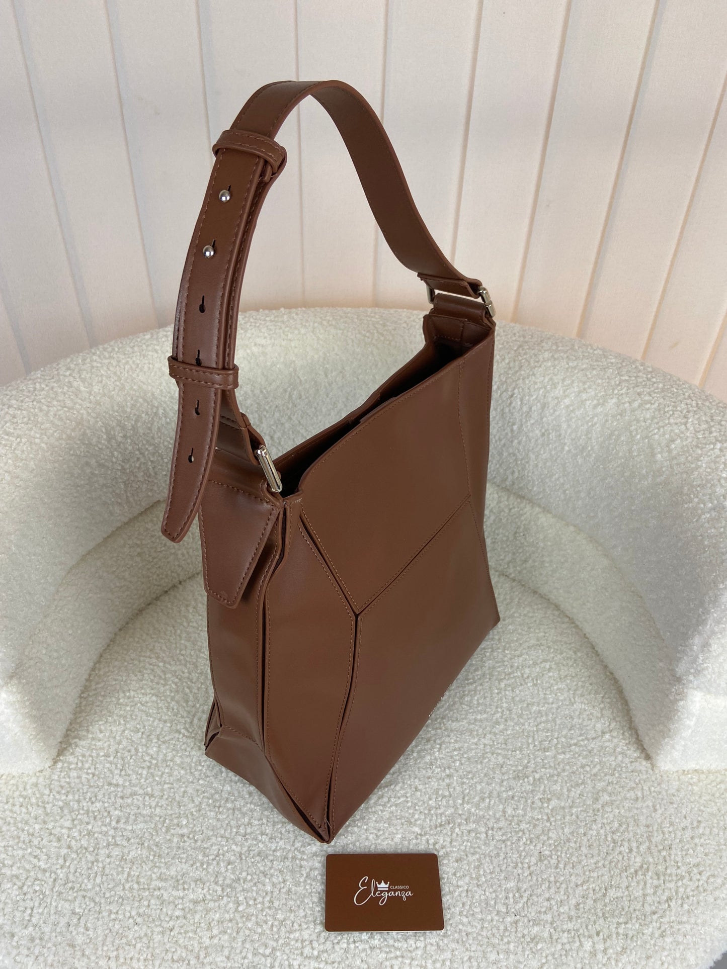 C&K Nasrin Geometric Tote Bag