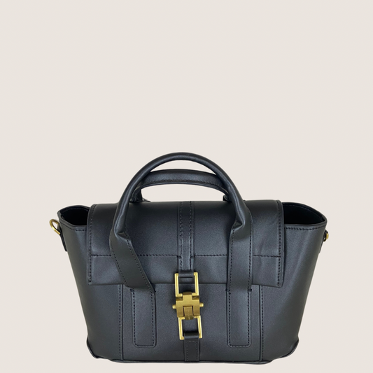 C&K Dua Buckled Trapeze Tote