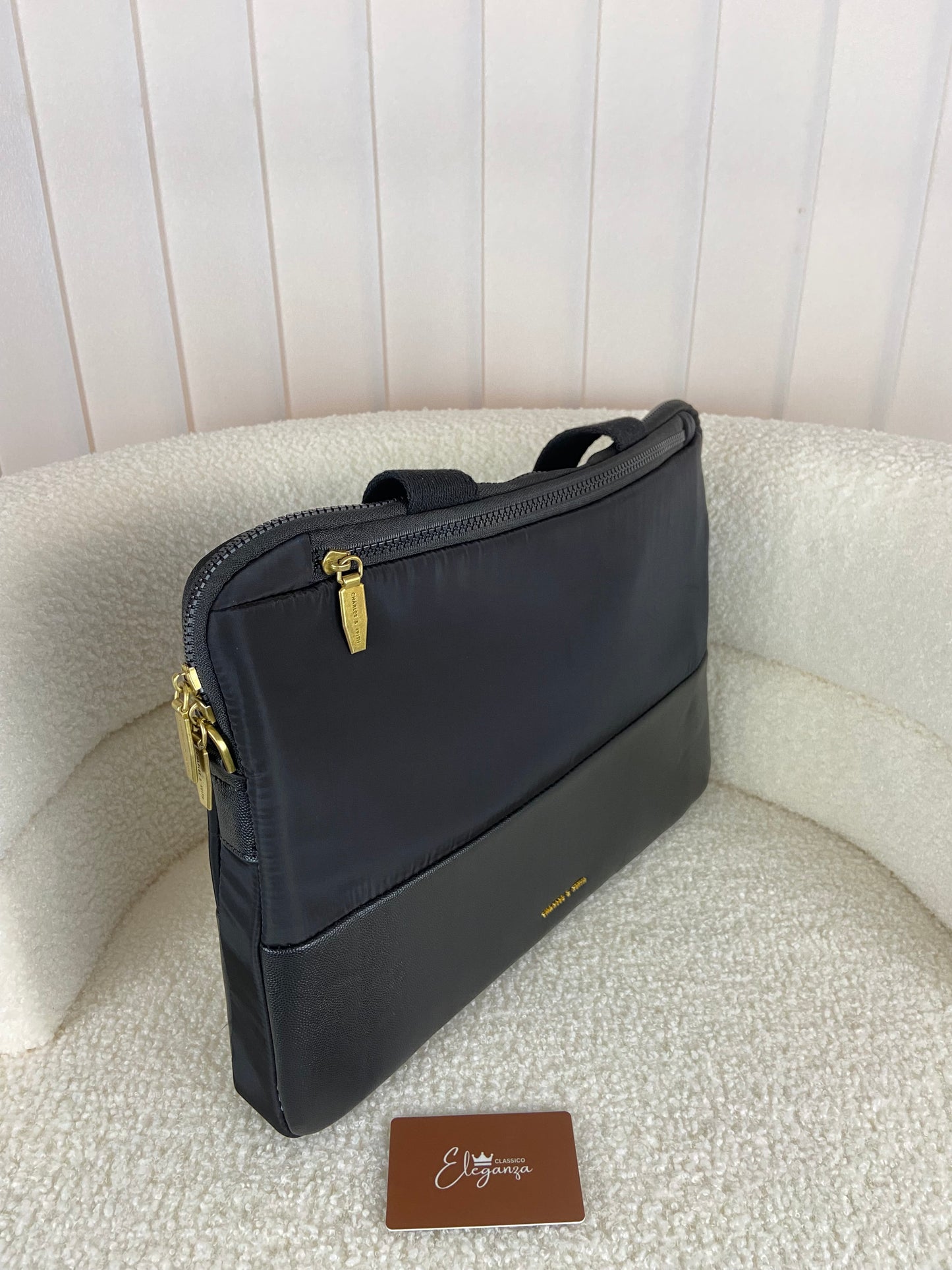 C&K Textured Laptop Bag