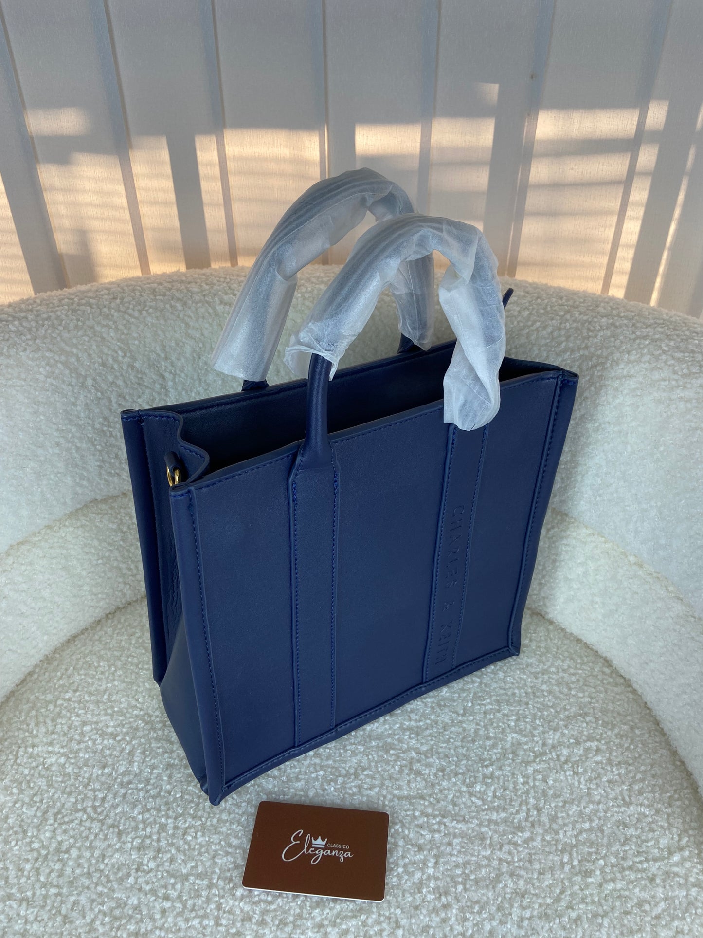 C&K Clover Trapeze Tote Bag