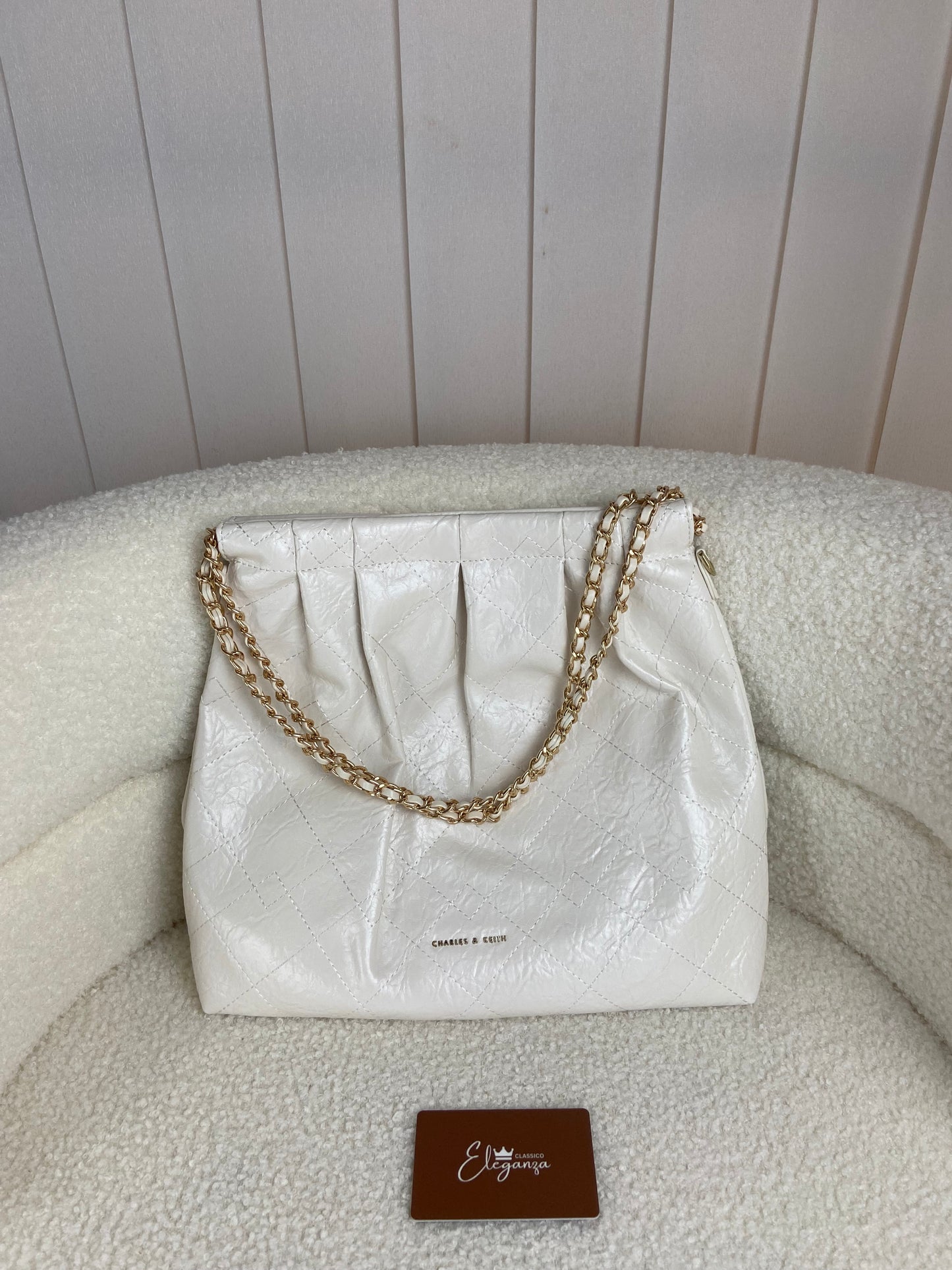 C&K Duo Double Chain Hobo Bag