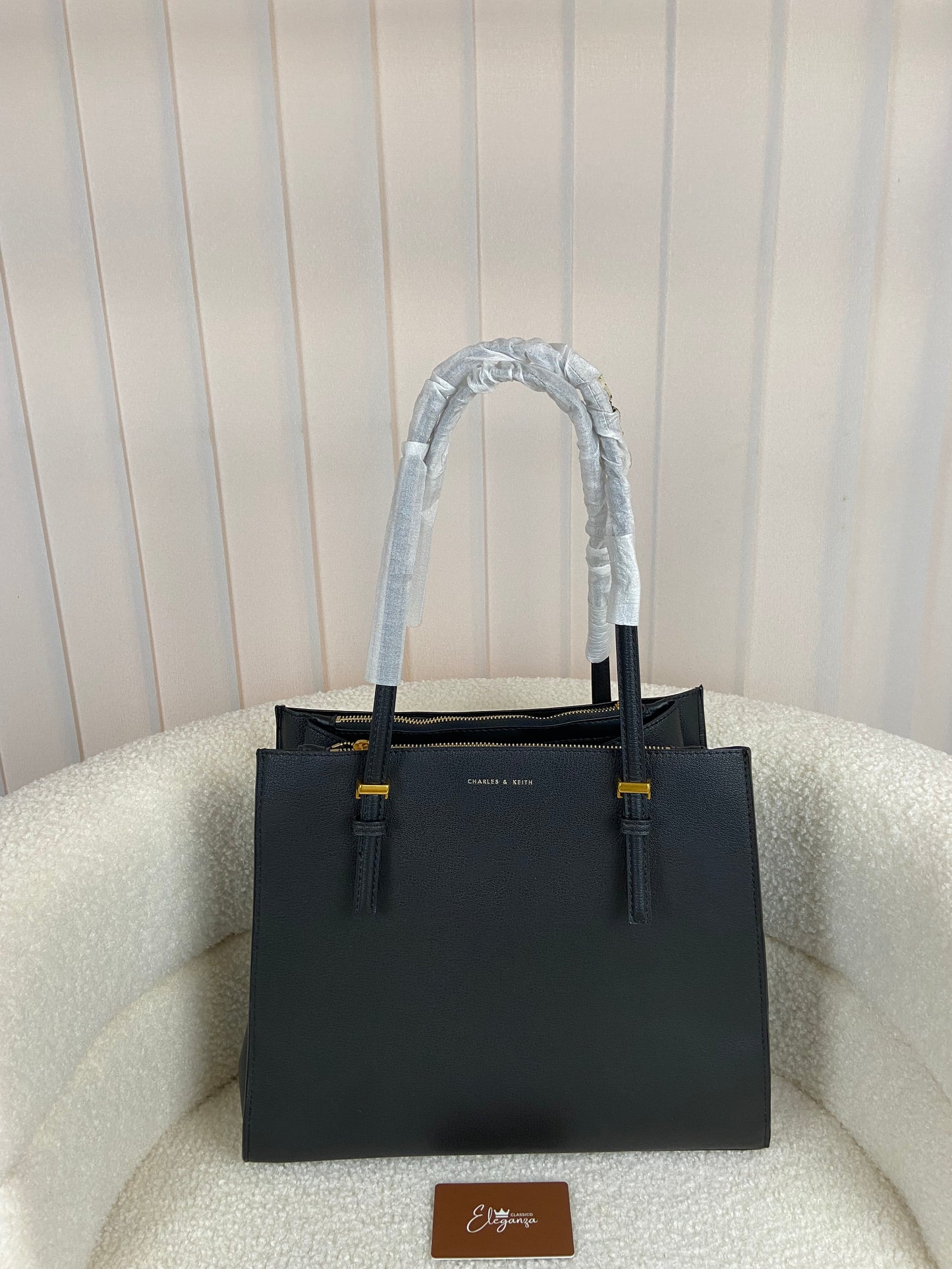 C&K Large Double Handle Tote Bag