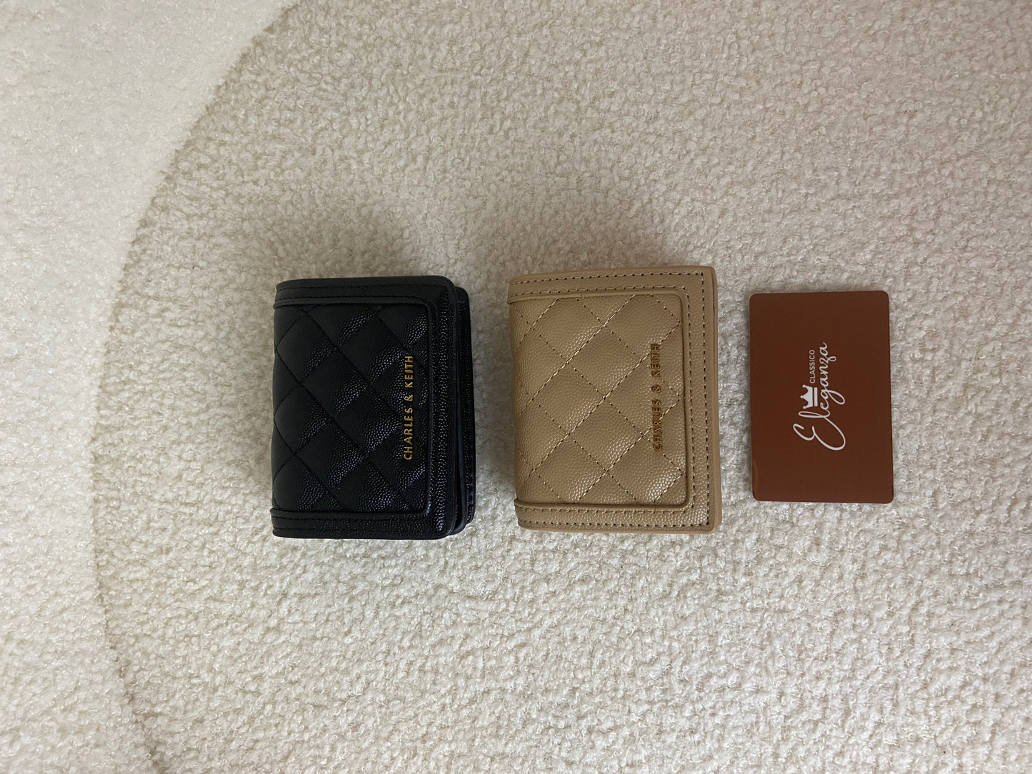 C&K Micaela Quilted Card Holder