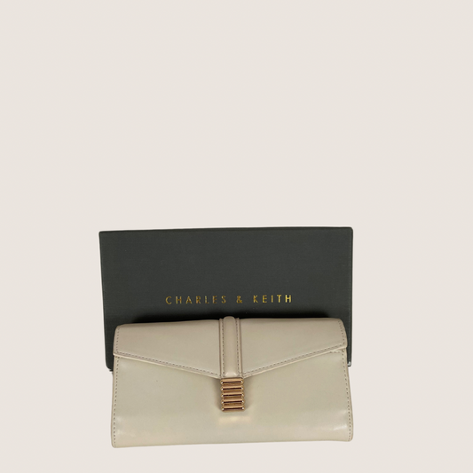 C&K Nova Metallic-Accent Long Wallet