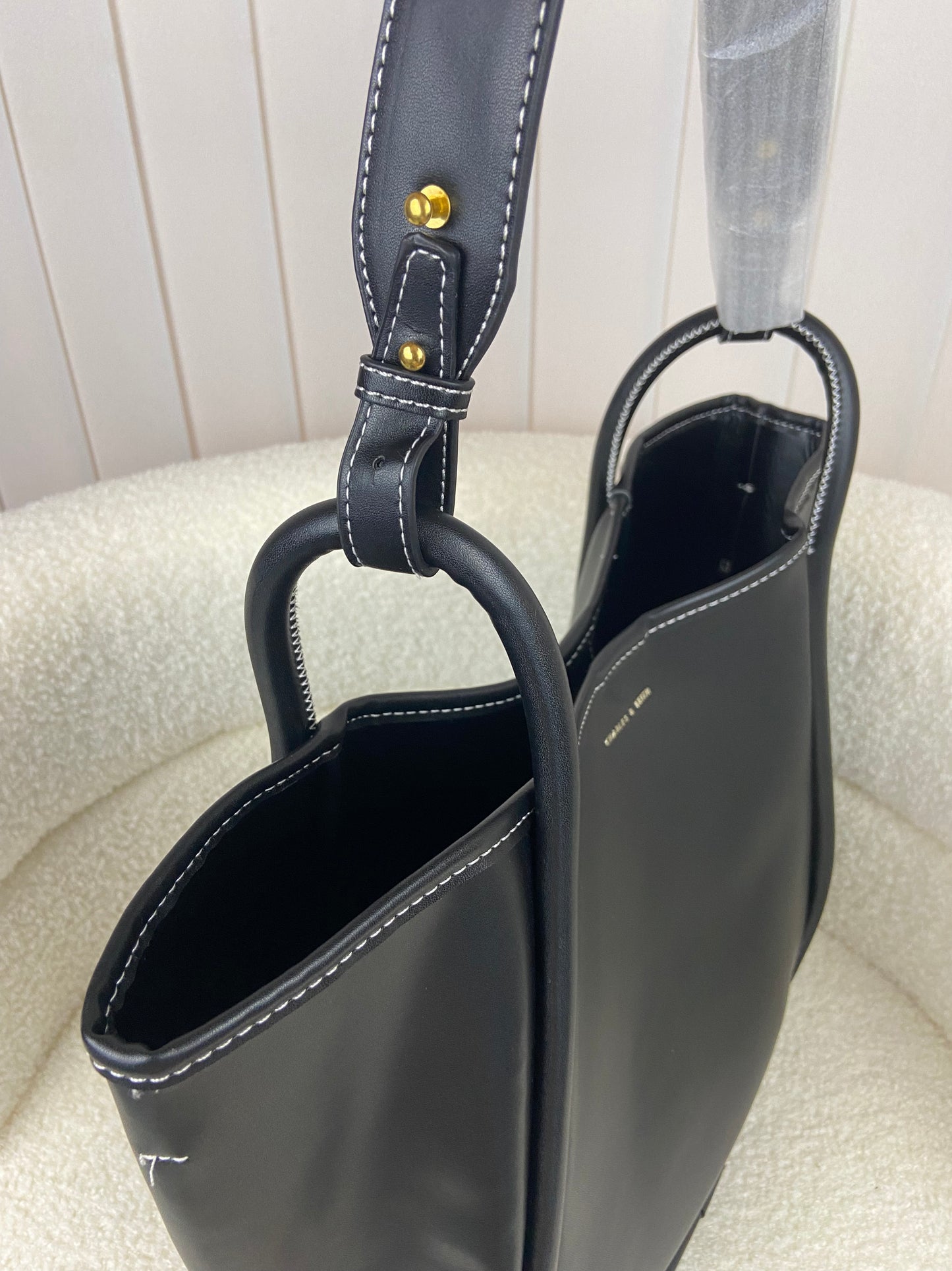 C&K Tubular Slouchy Tote Bag