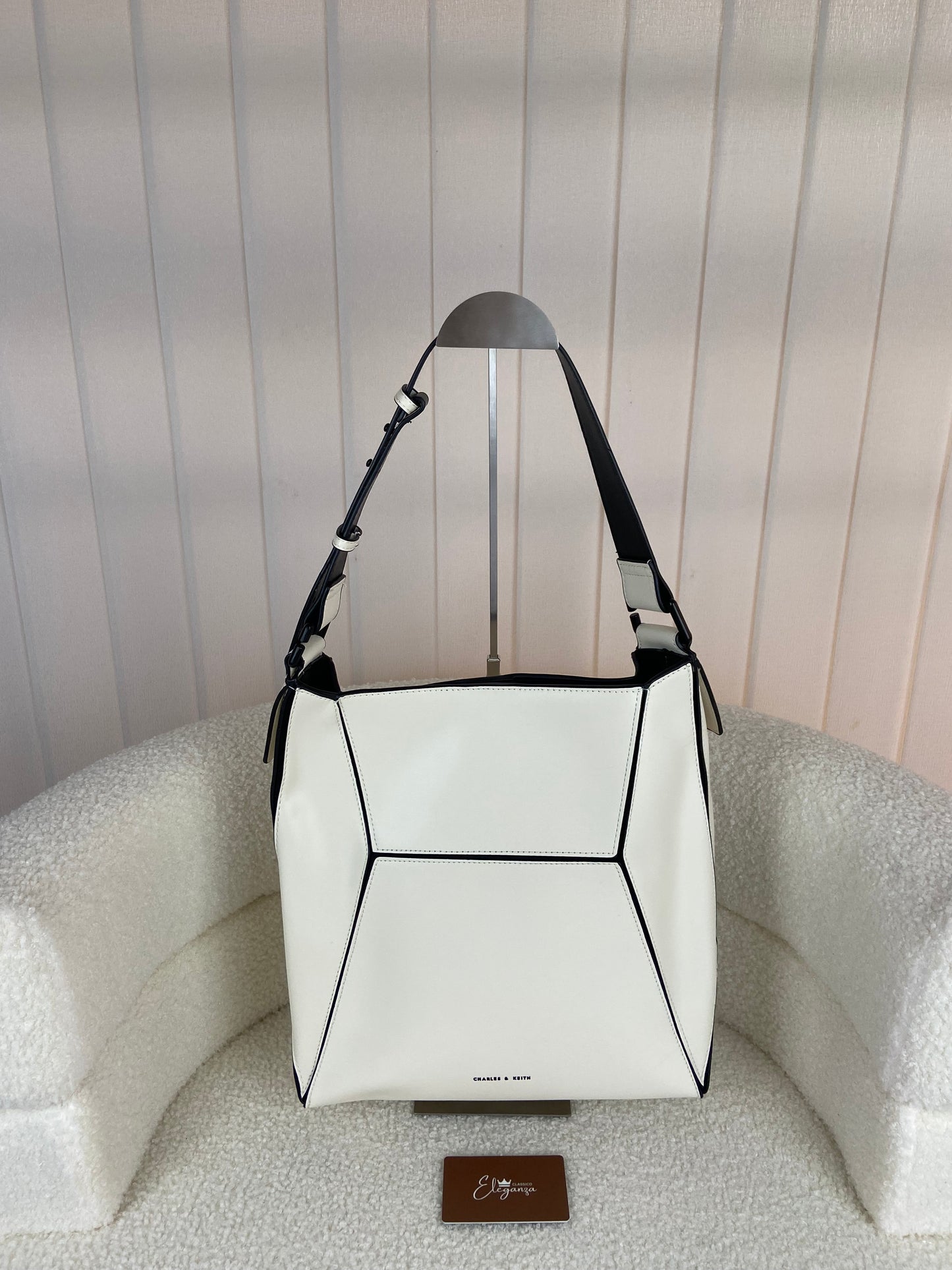 C&K Nasrin Geometric Tote Bag