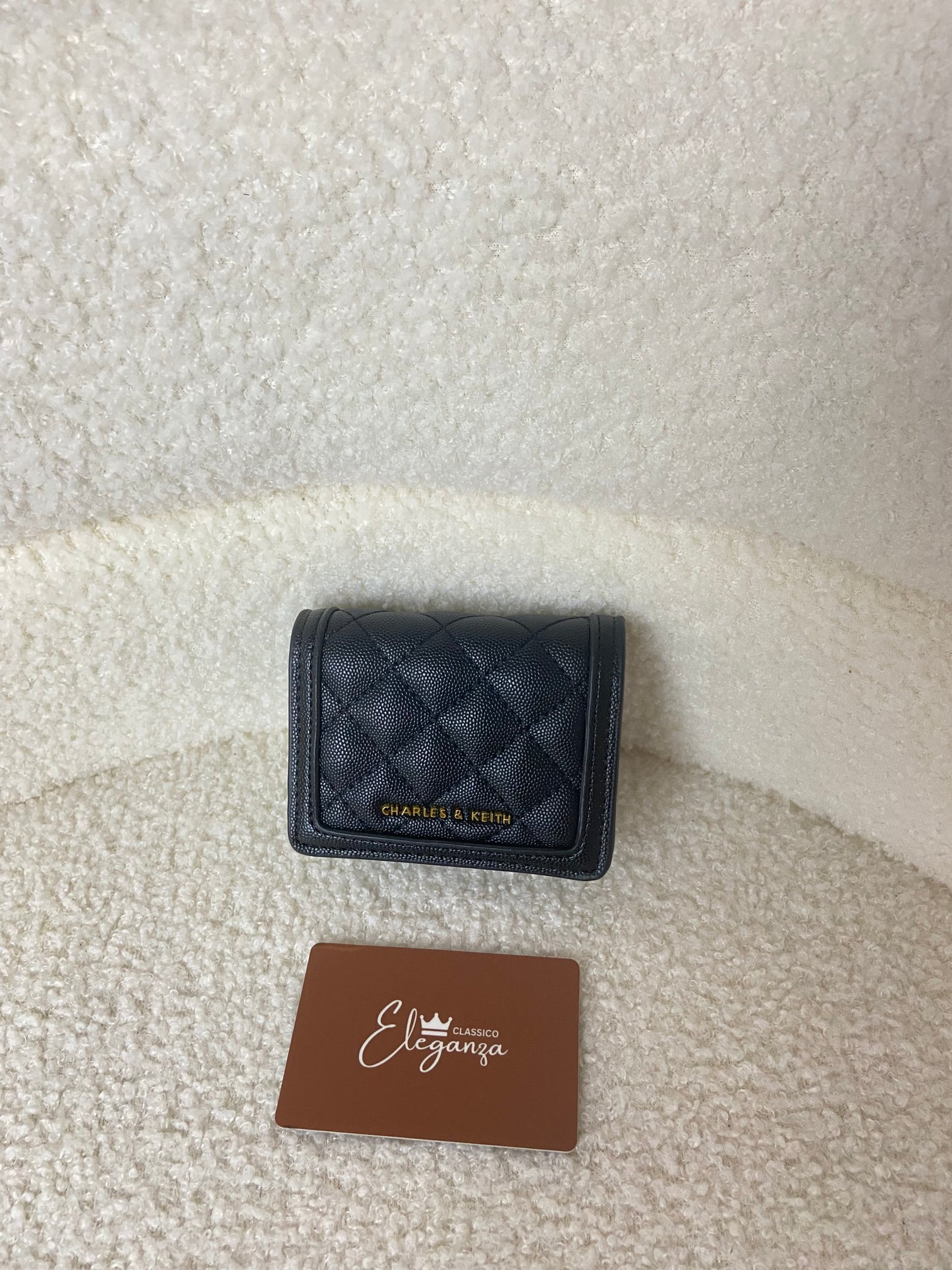 C&K Micaela Quilted Card Holder