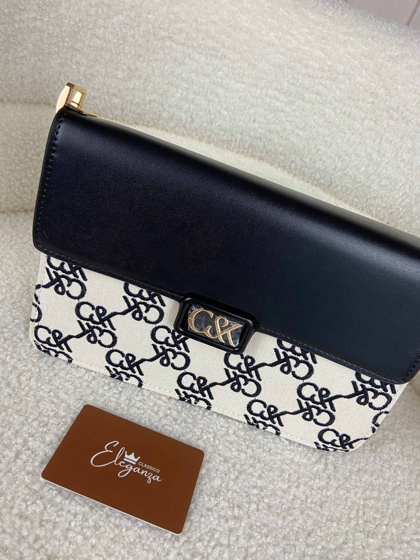 C&K Leather Shoulder Bag