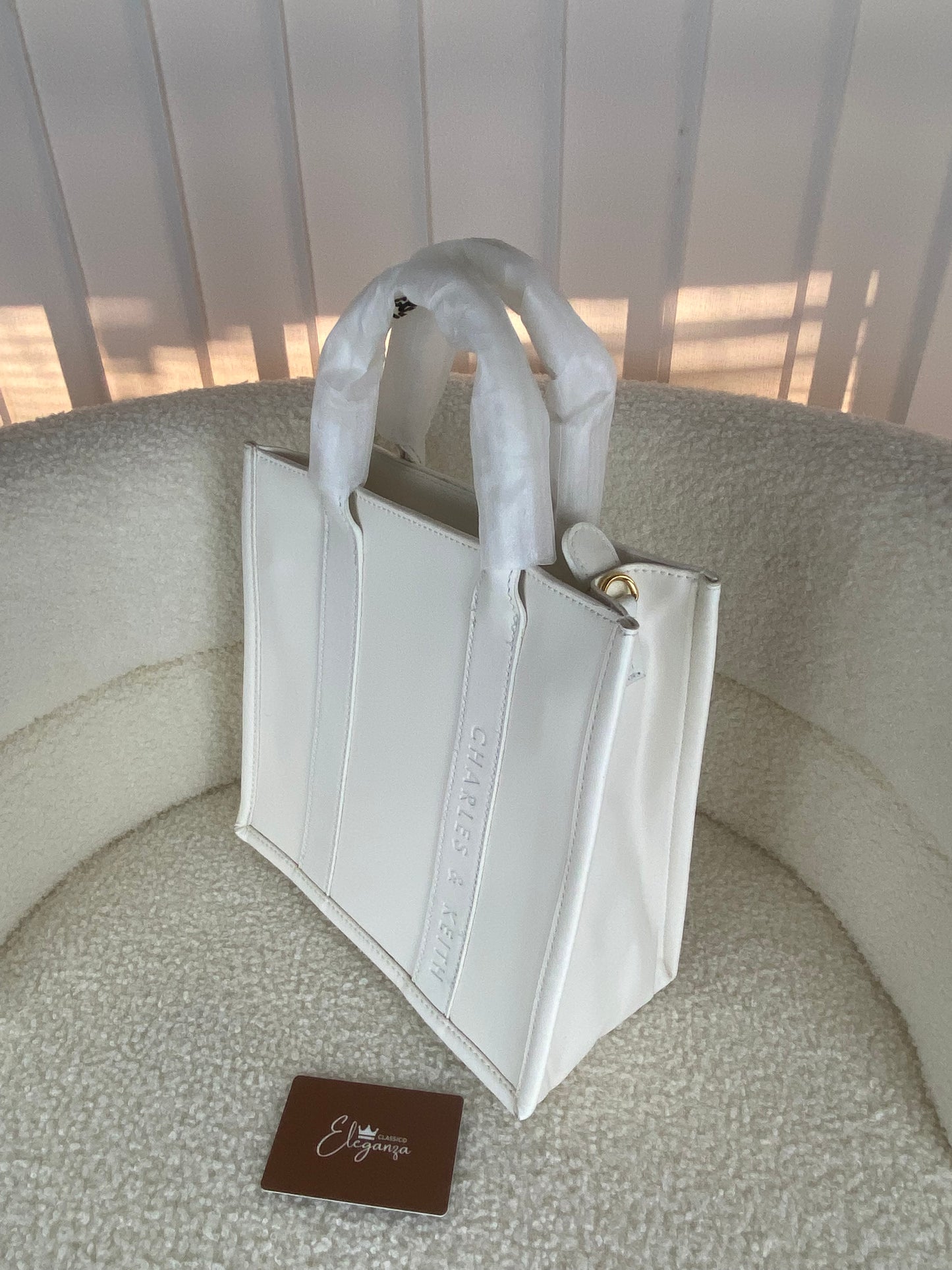 C&K Clover Trapeze Tote Bag