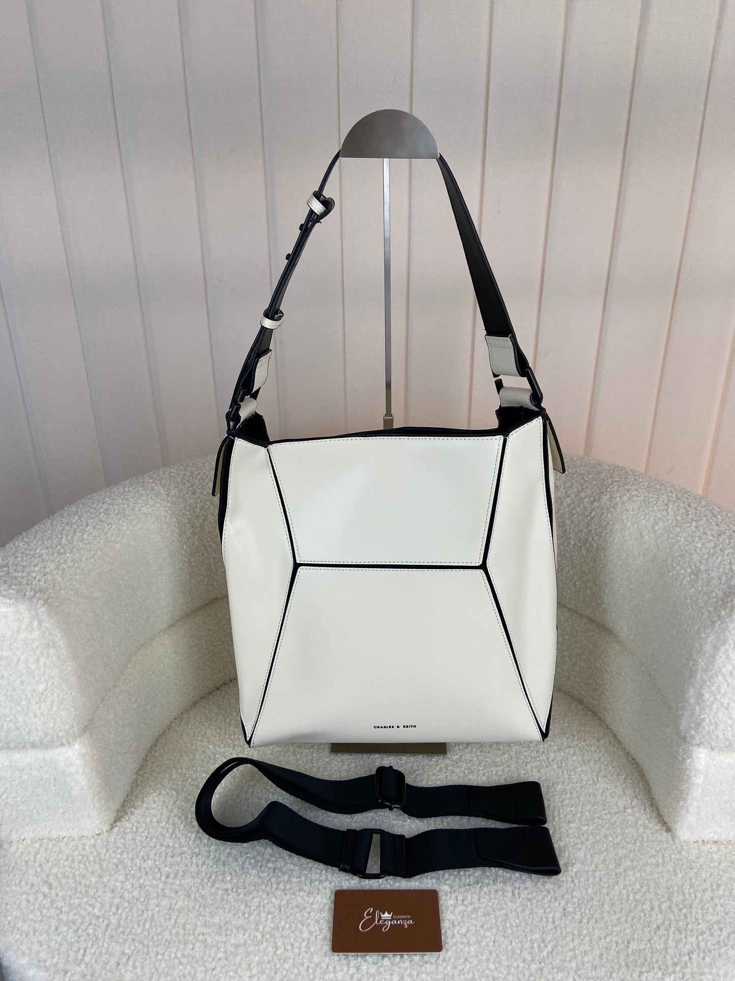 C&K Nasrin Geometric Tote Bag