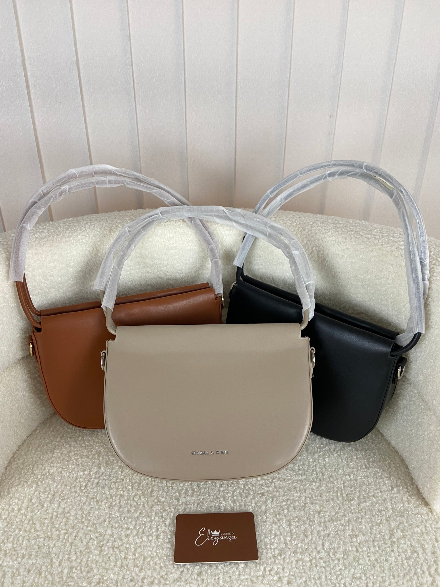 C&K Elora Curved Top Handle Bag