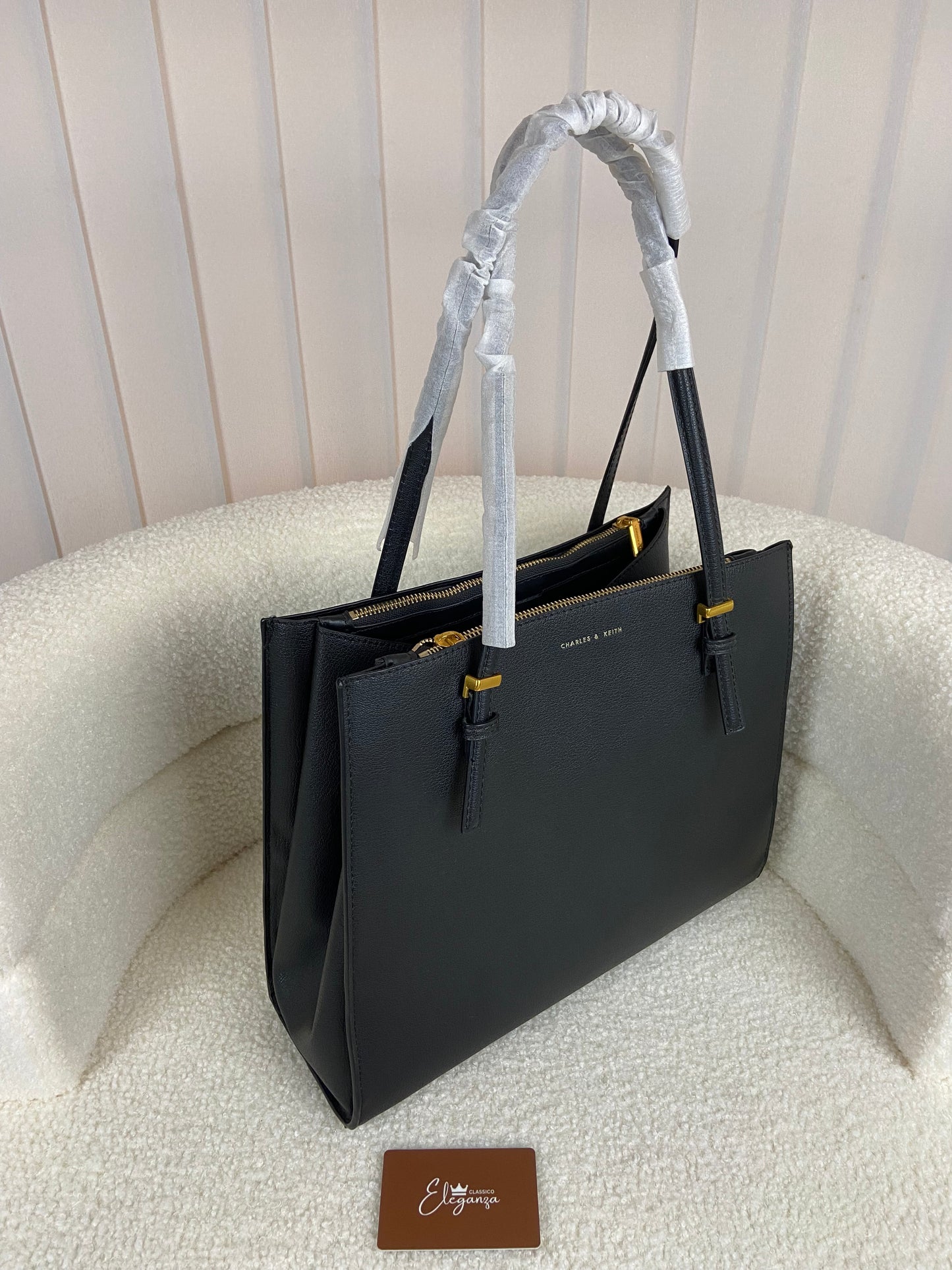 C&K Large Double Handle Tote Bag