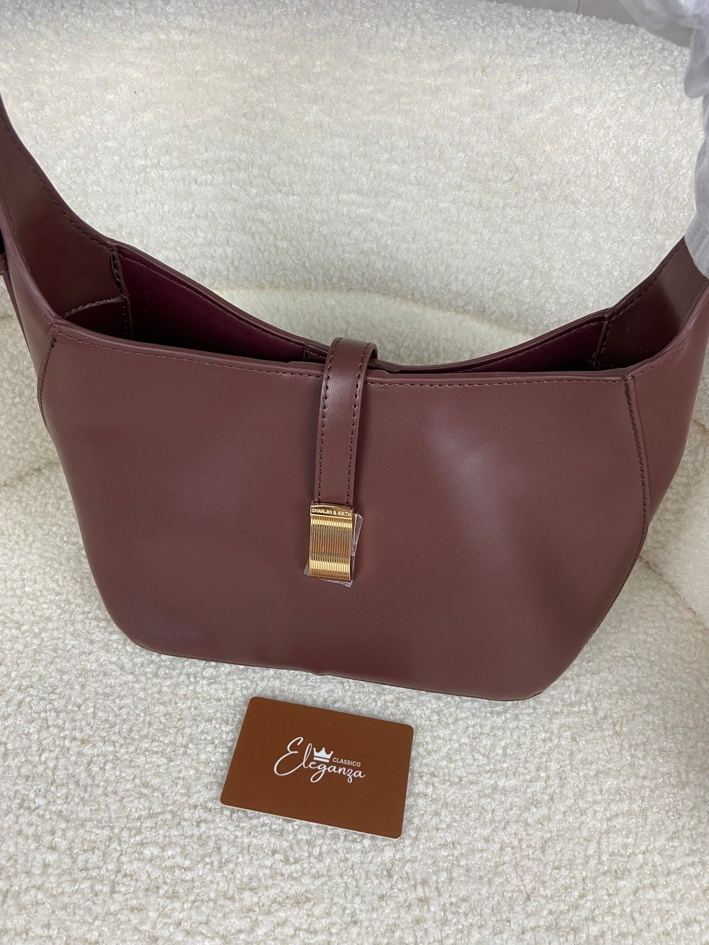 C&K Wisteria Belted Shoulder Bag