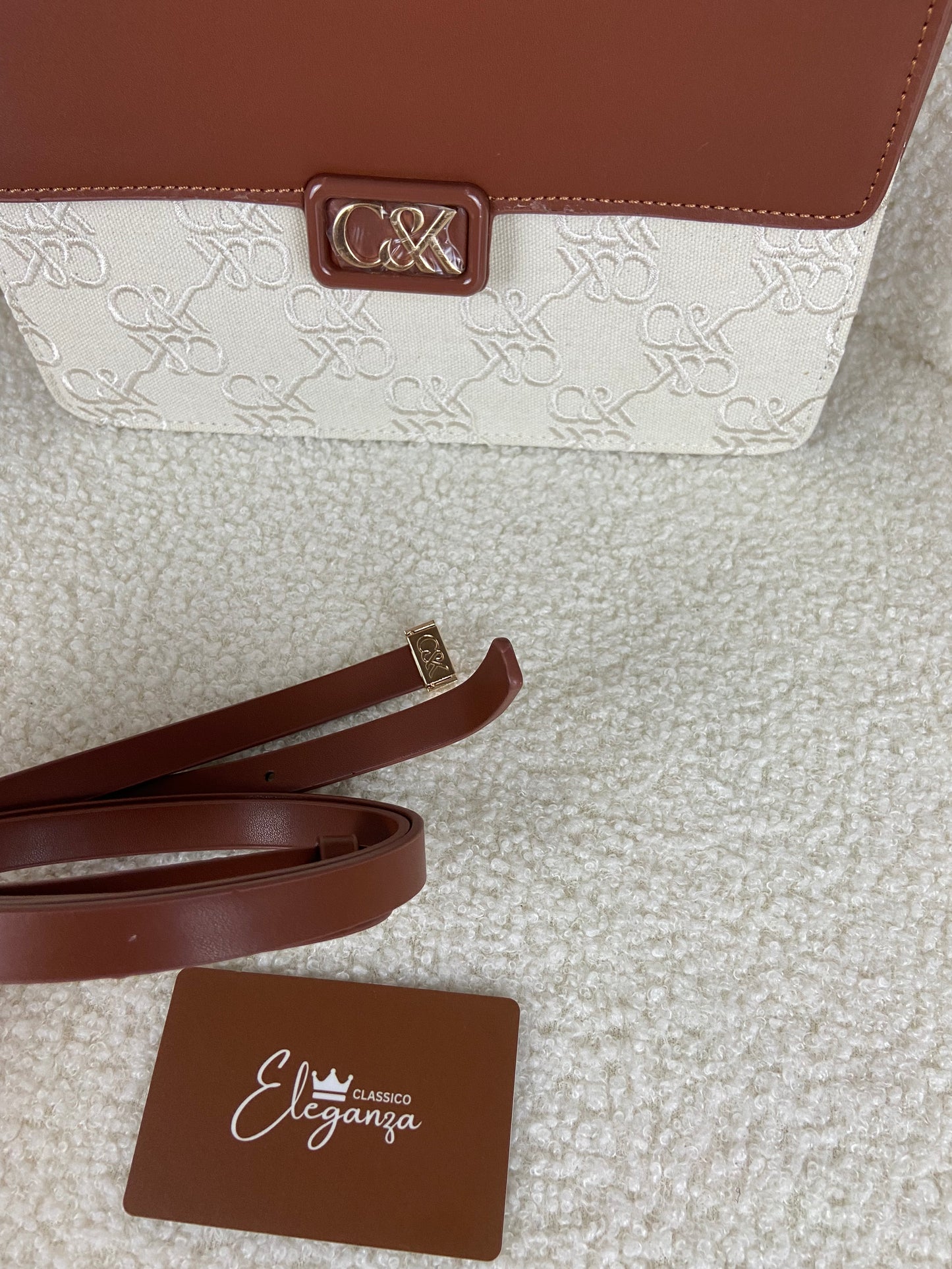 C&K Leather Shoulder Bag