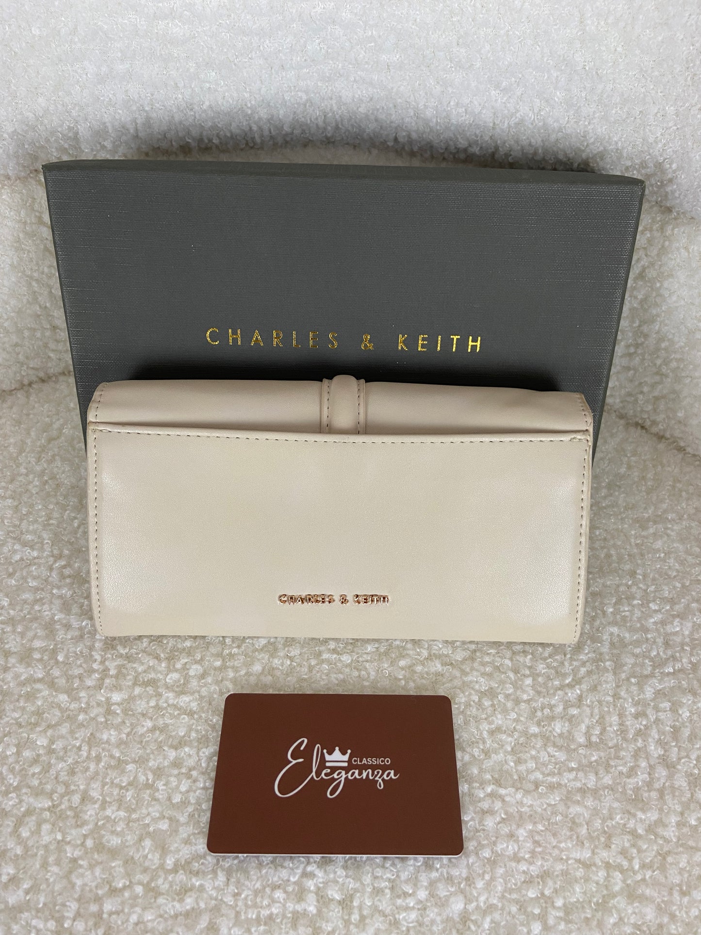 C&K Nova Metallic-Accent Long Wallet