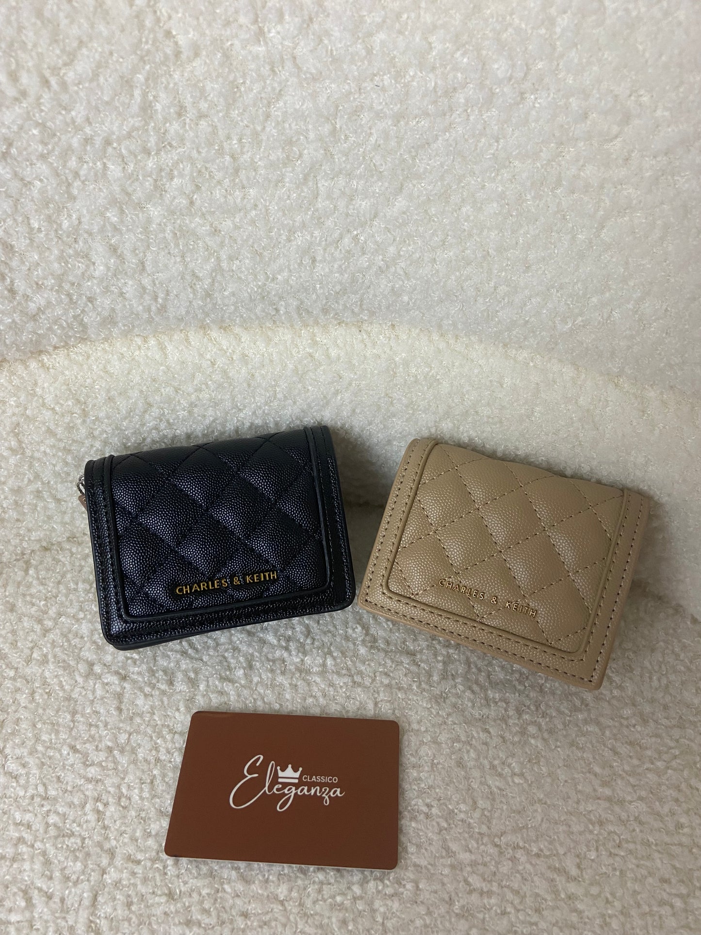 C&K Micaela Quilted Card Holder