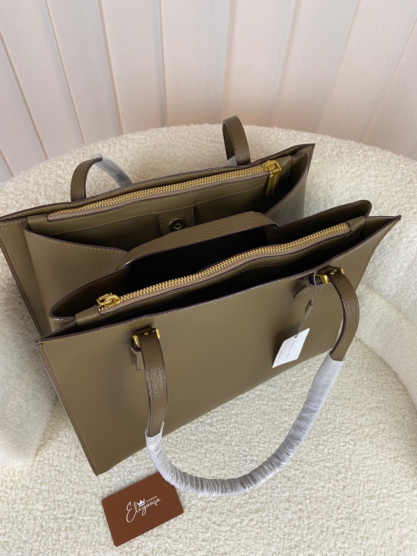 C&K Large Double Handle Tote Bag