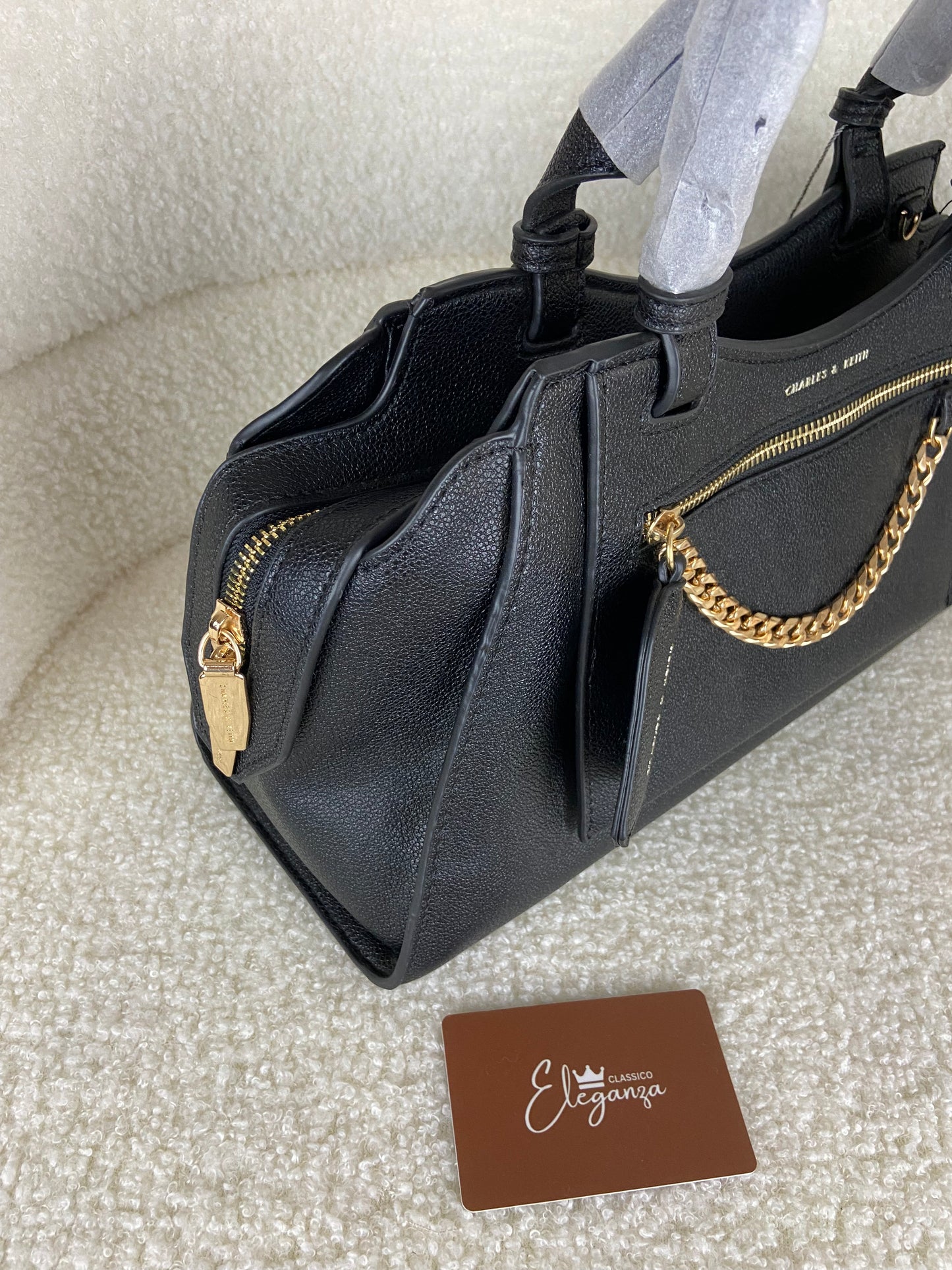 C&K Avis Trapeze Tote Bag