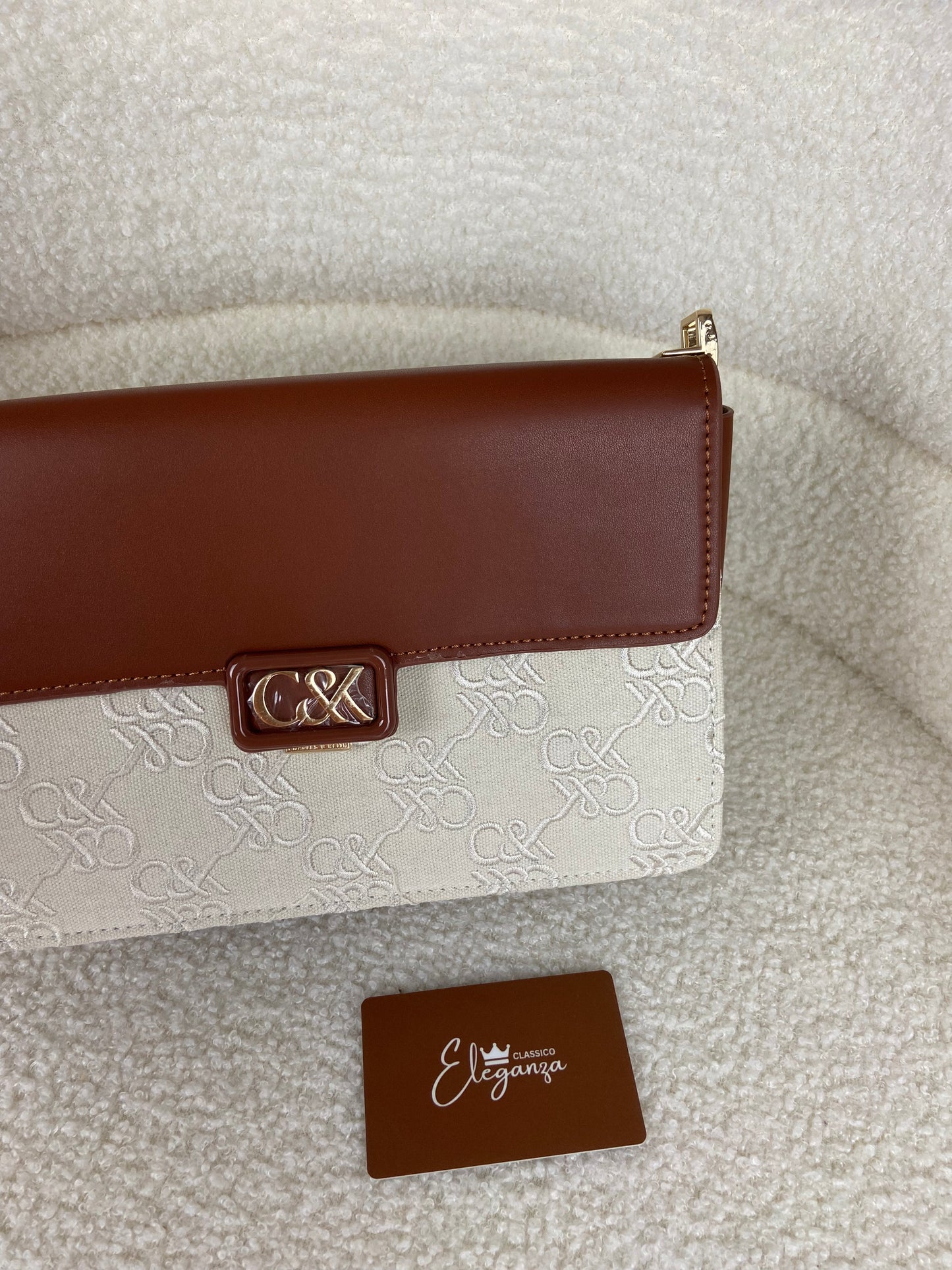 C&K Leather Shoulder Bag