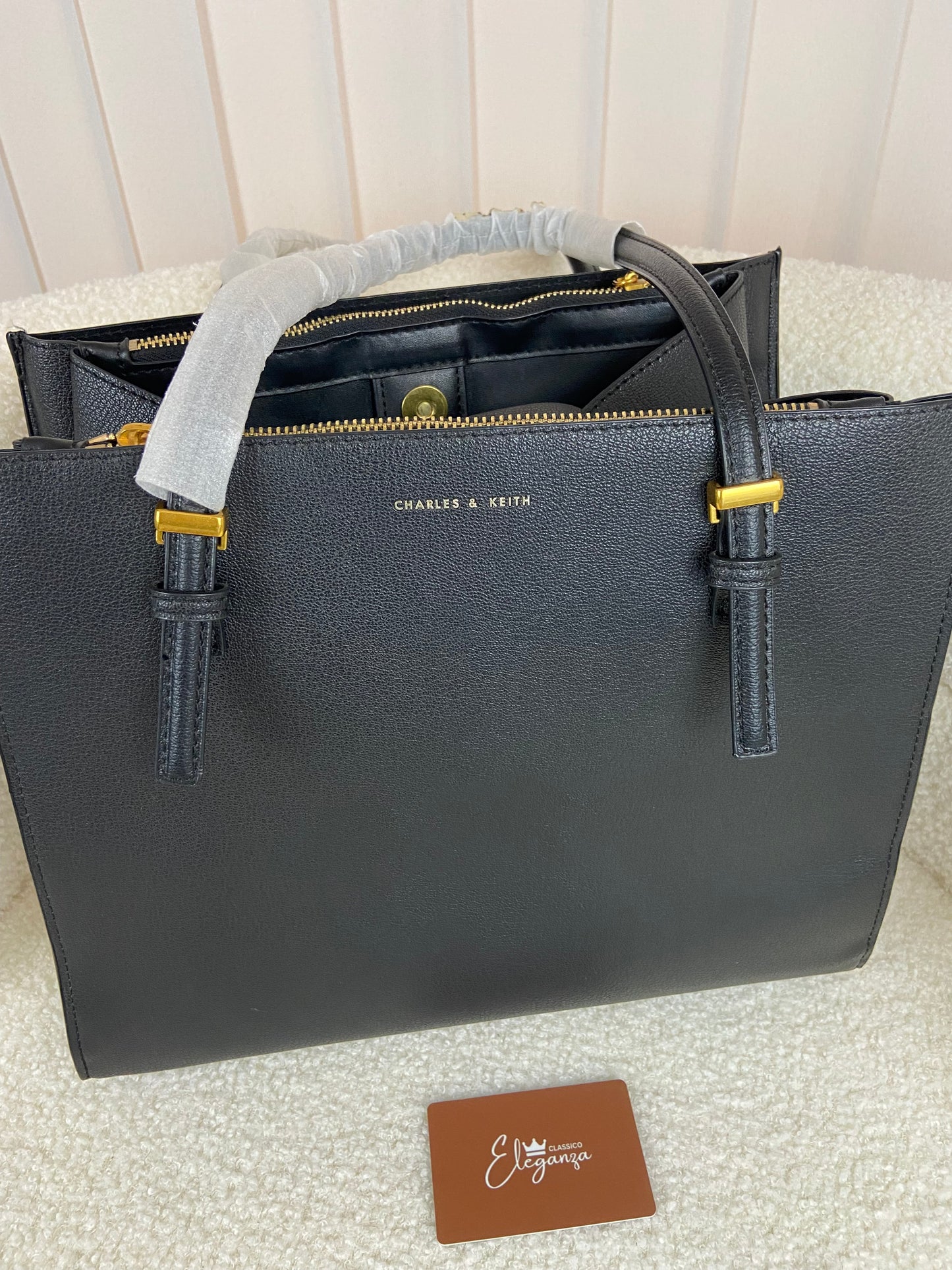 C&K Large Double Handle Tote Bag