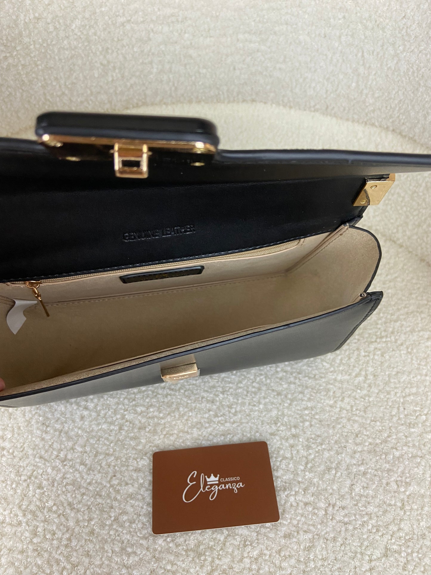 C&K Leather Shoulder Bag