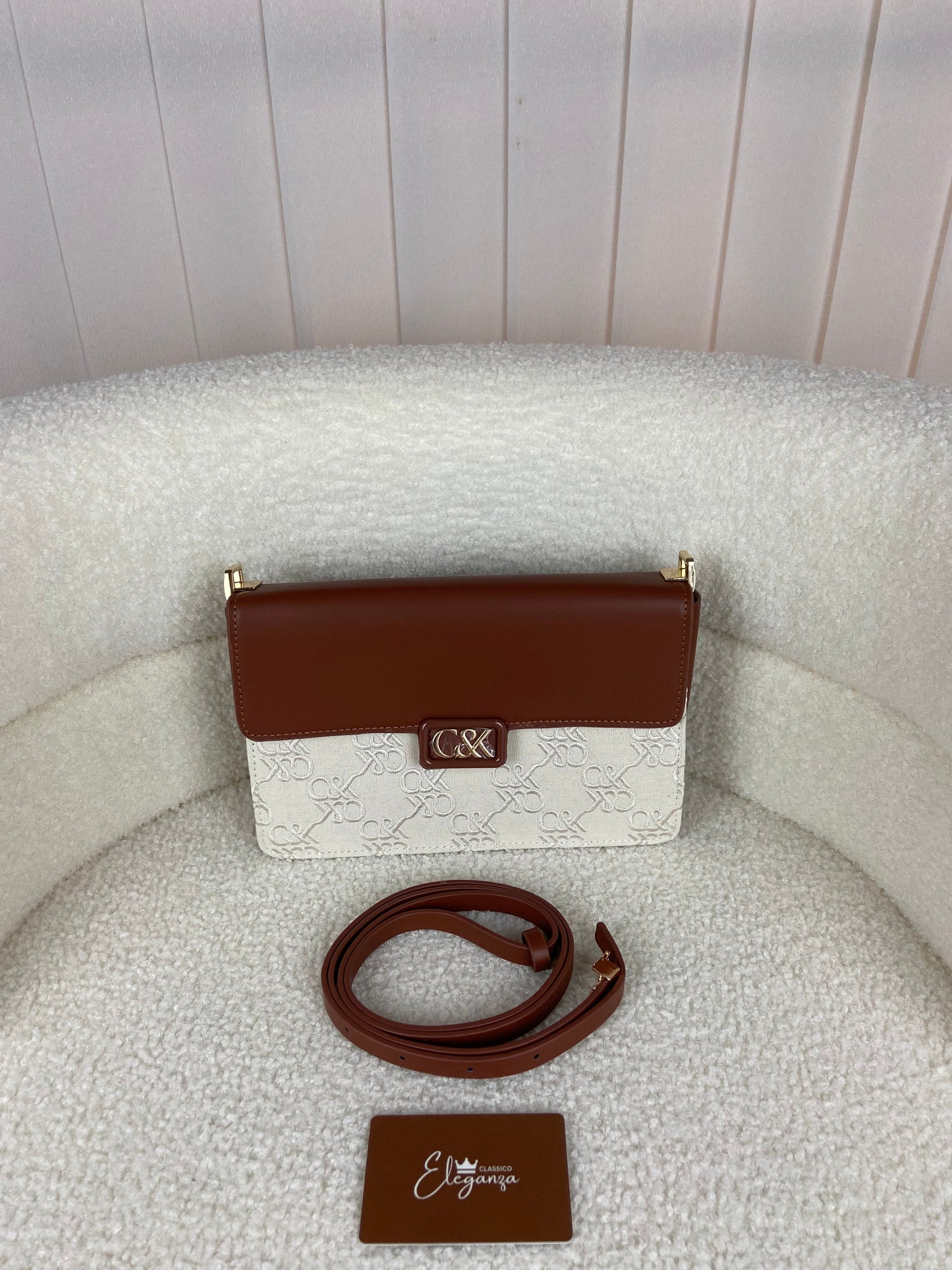 C&K Leather Shoulder Bag