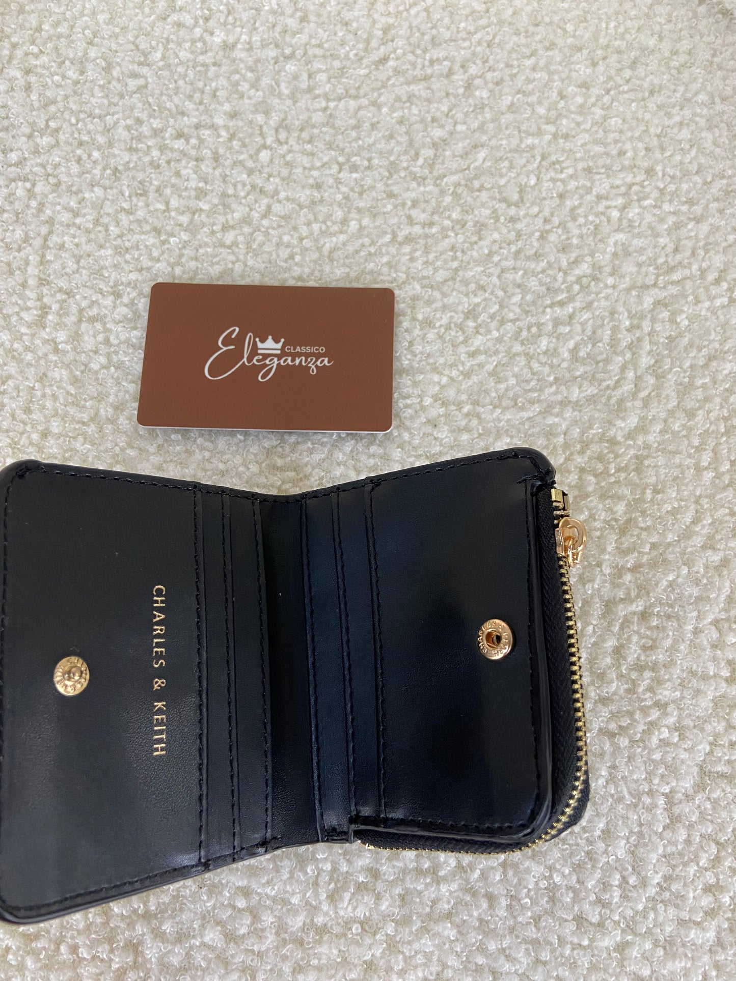 C&K Snap Button Cardholder