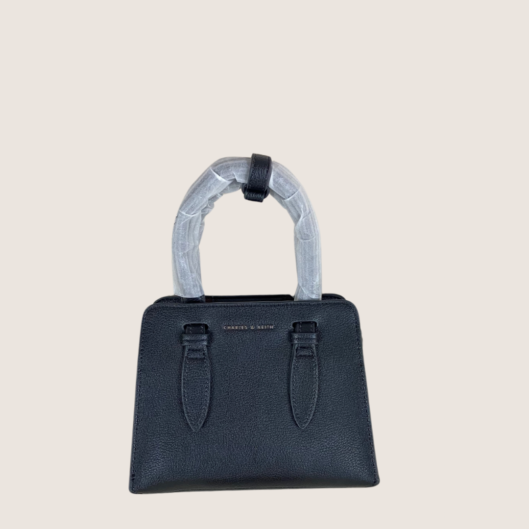 C&K Double Top Handle Structured Bag