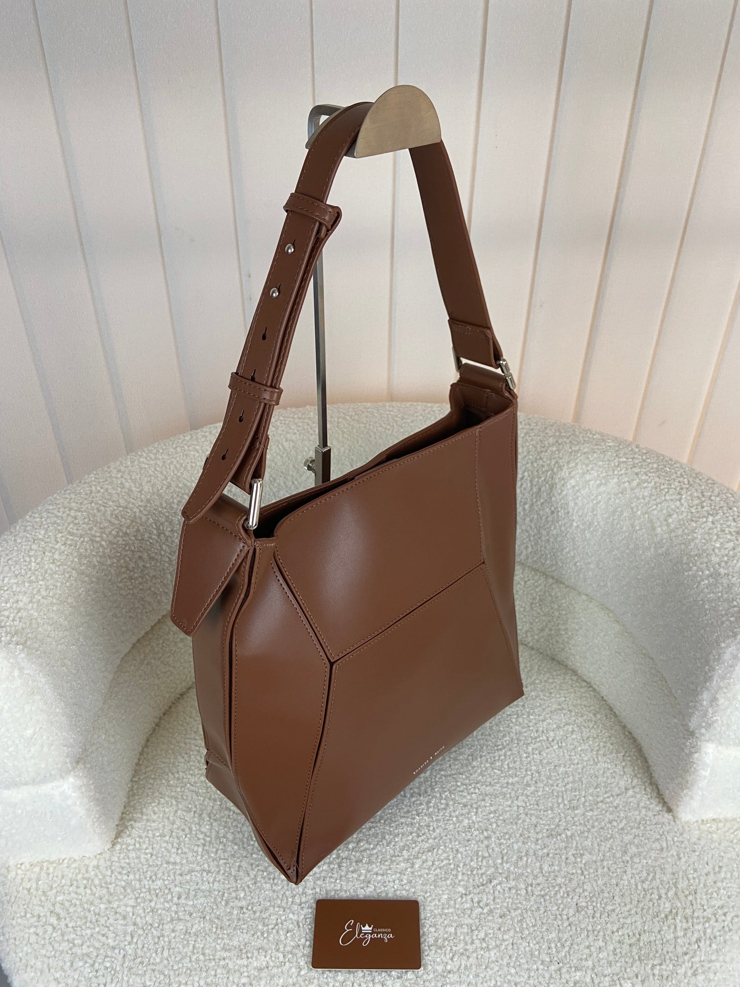 C&K Nasrin Geometric Tote Bag