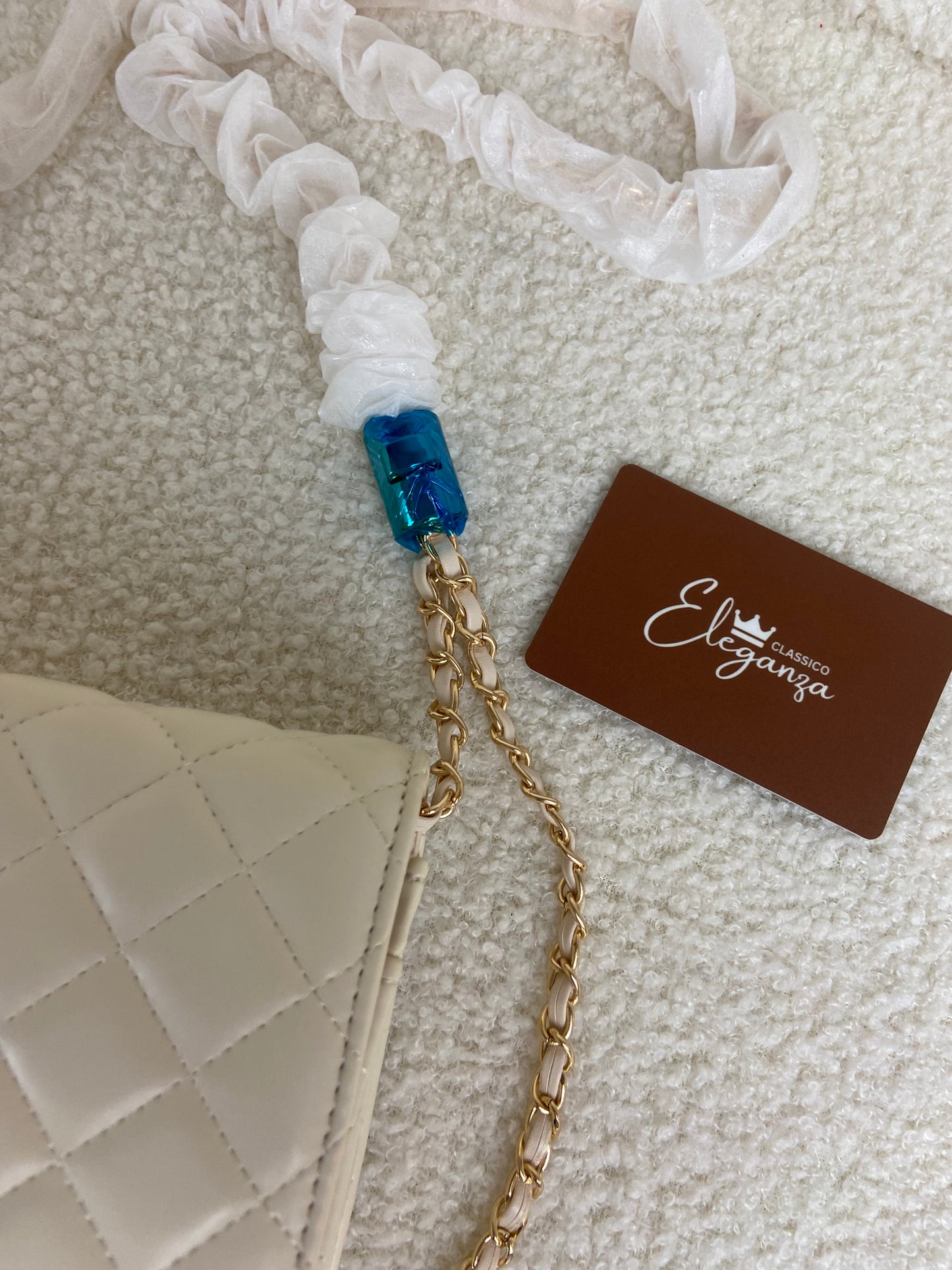 C&K Quilted Flip-Lock Clutch