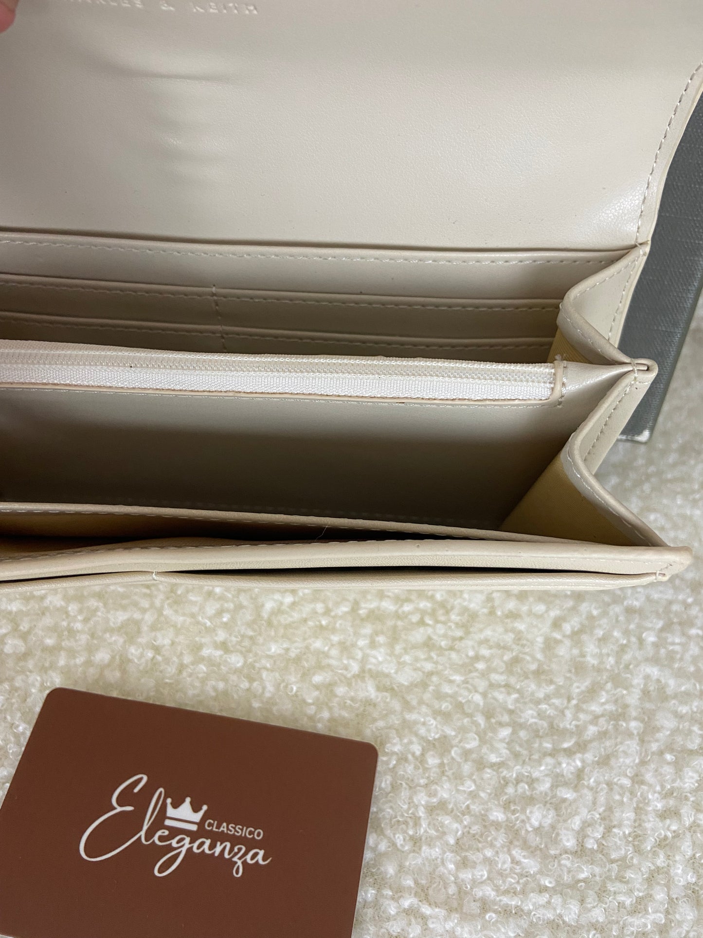 C&K Nova Metallic-Accent Long Wallet