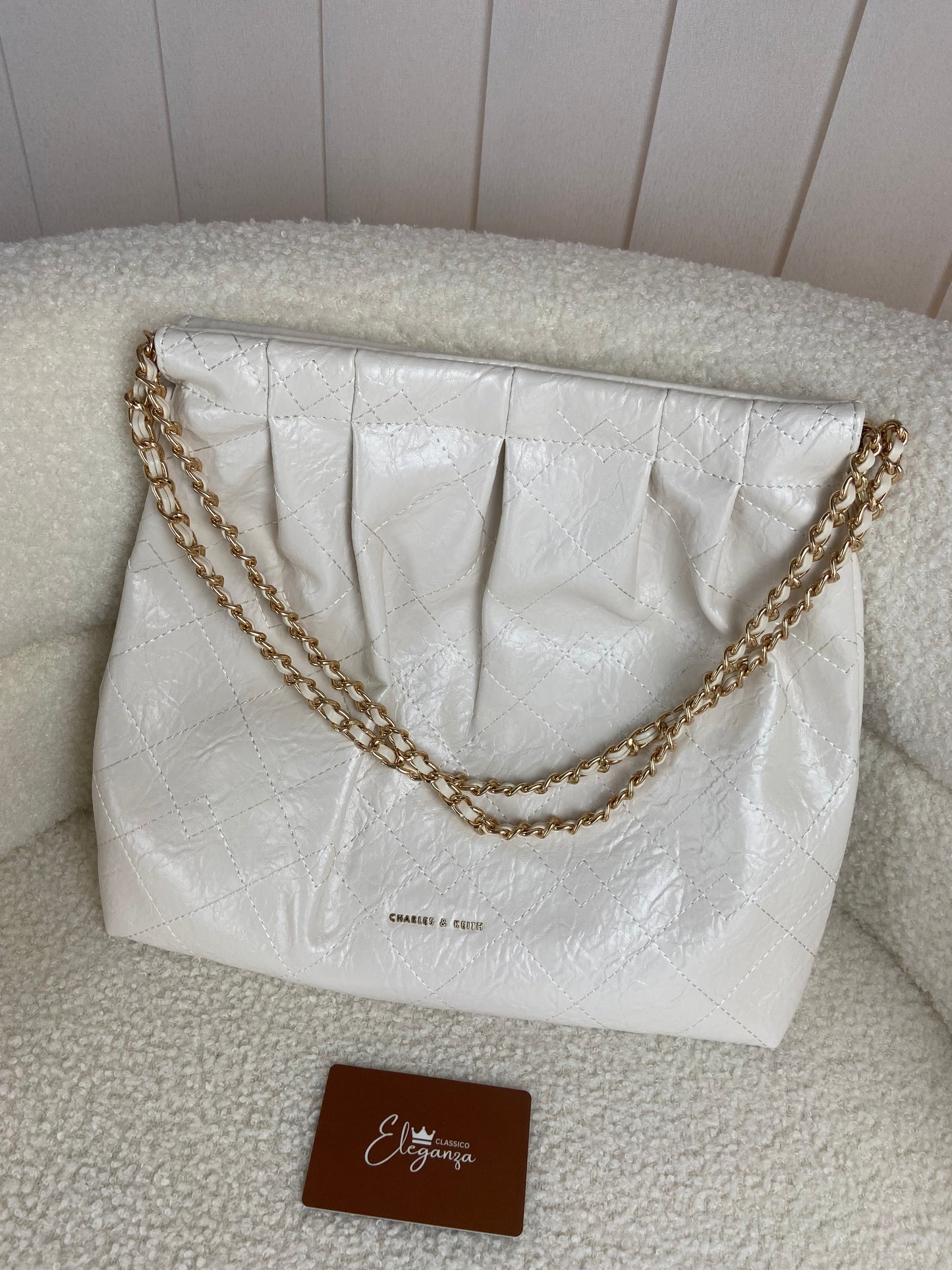 C&K Duo Double Chain Hobo Bag