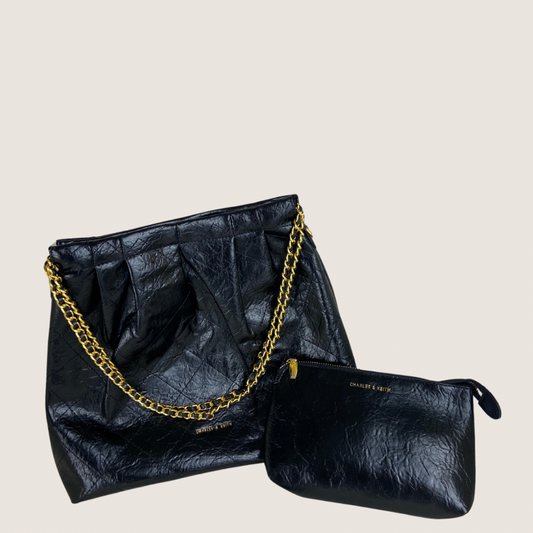 C&K Duo Double Chain Hobo Bag