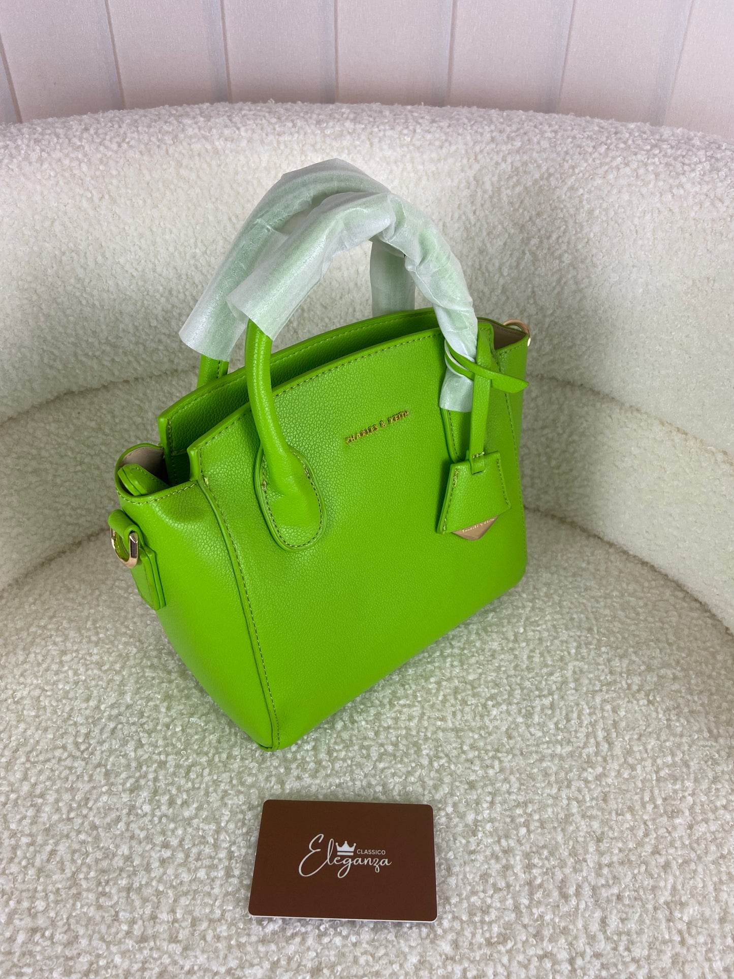 C&K Double Handle Trapeze Tote