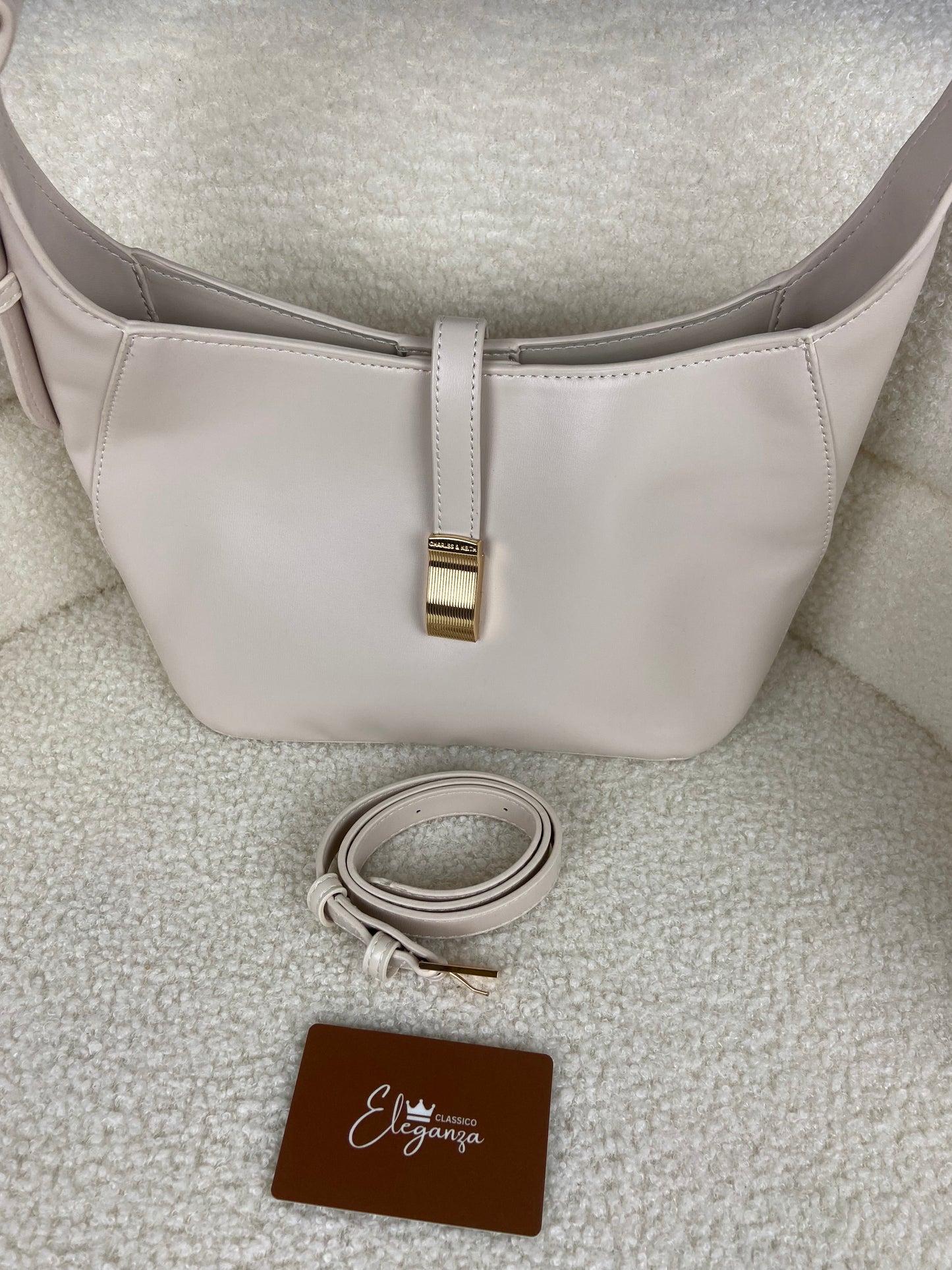 C&K Wisteria Belted Shoulder Bag