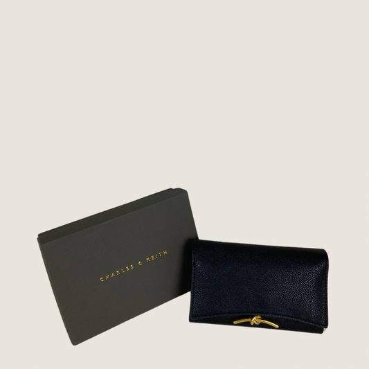 C&K Huxley Metallic-Accent Front Flap Wallet