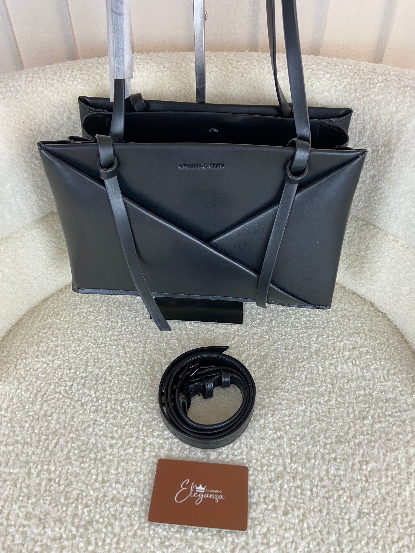 C&K Midori Geometric Tote Bag