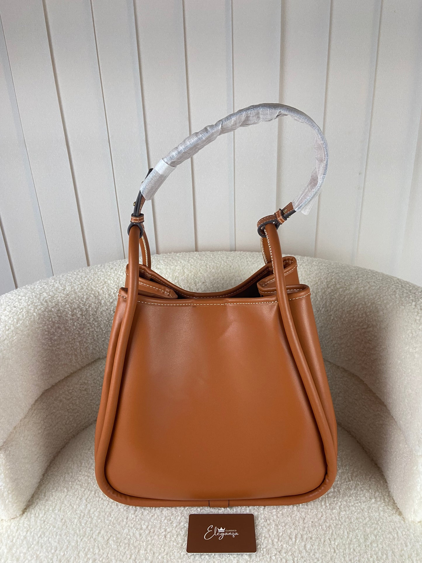 C&K Tubular Slouchy Tote Bag