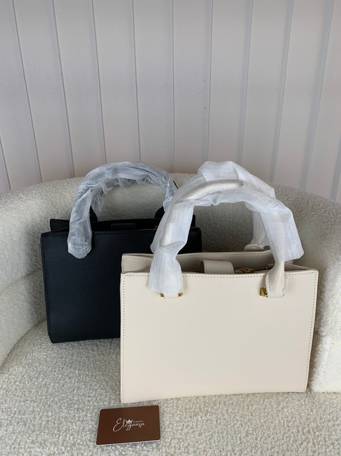 C&K Double Handle Front Zip Tote