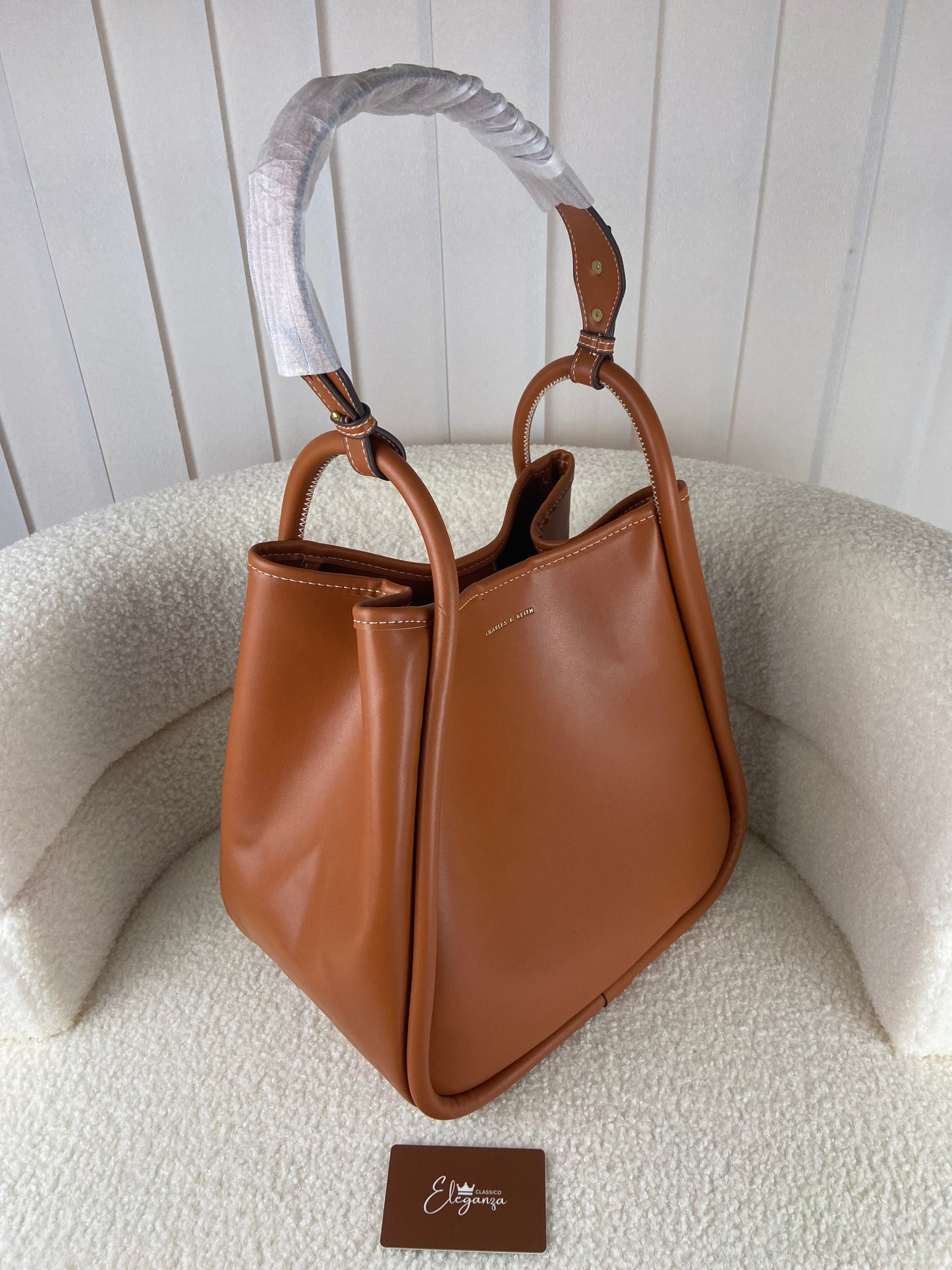 C&K Tubular Slouchy Tote Bag