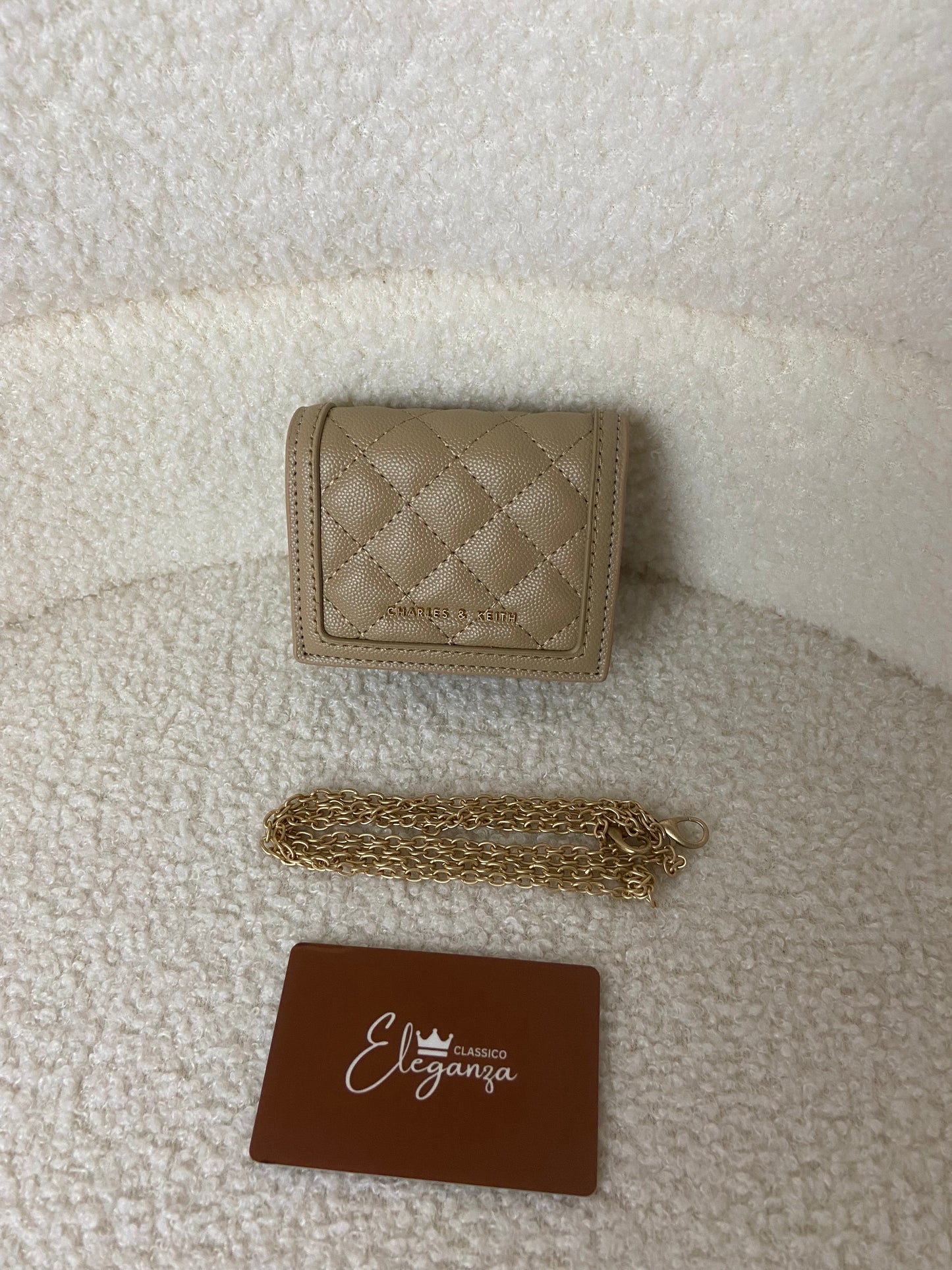 C&K Micaela Quilted Card Holder