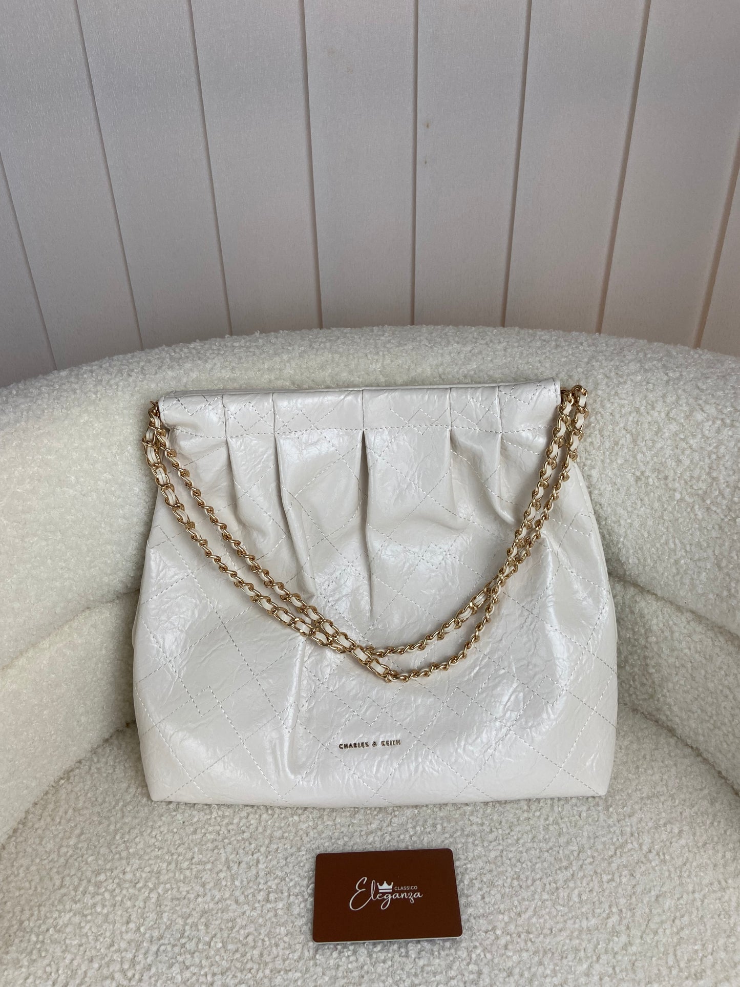 C&K Duo Double Chain Hobo Bag