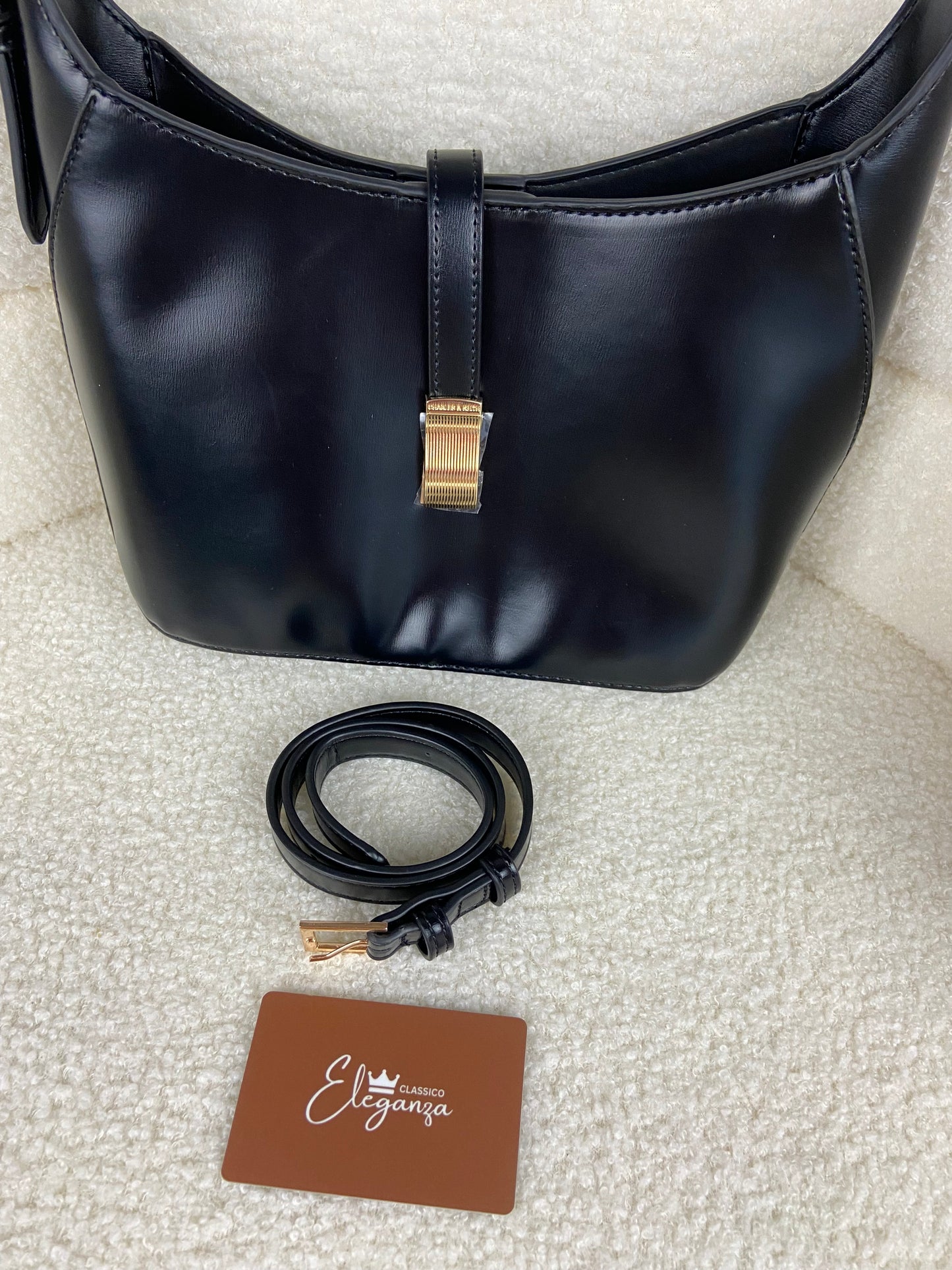 C&K Wisteria Belted Shoulder Bag